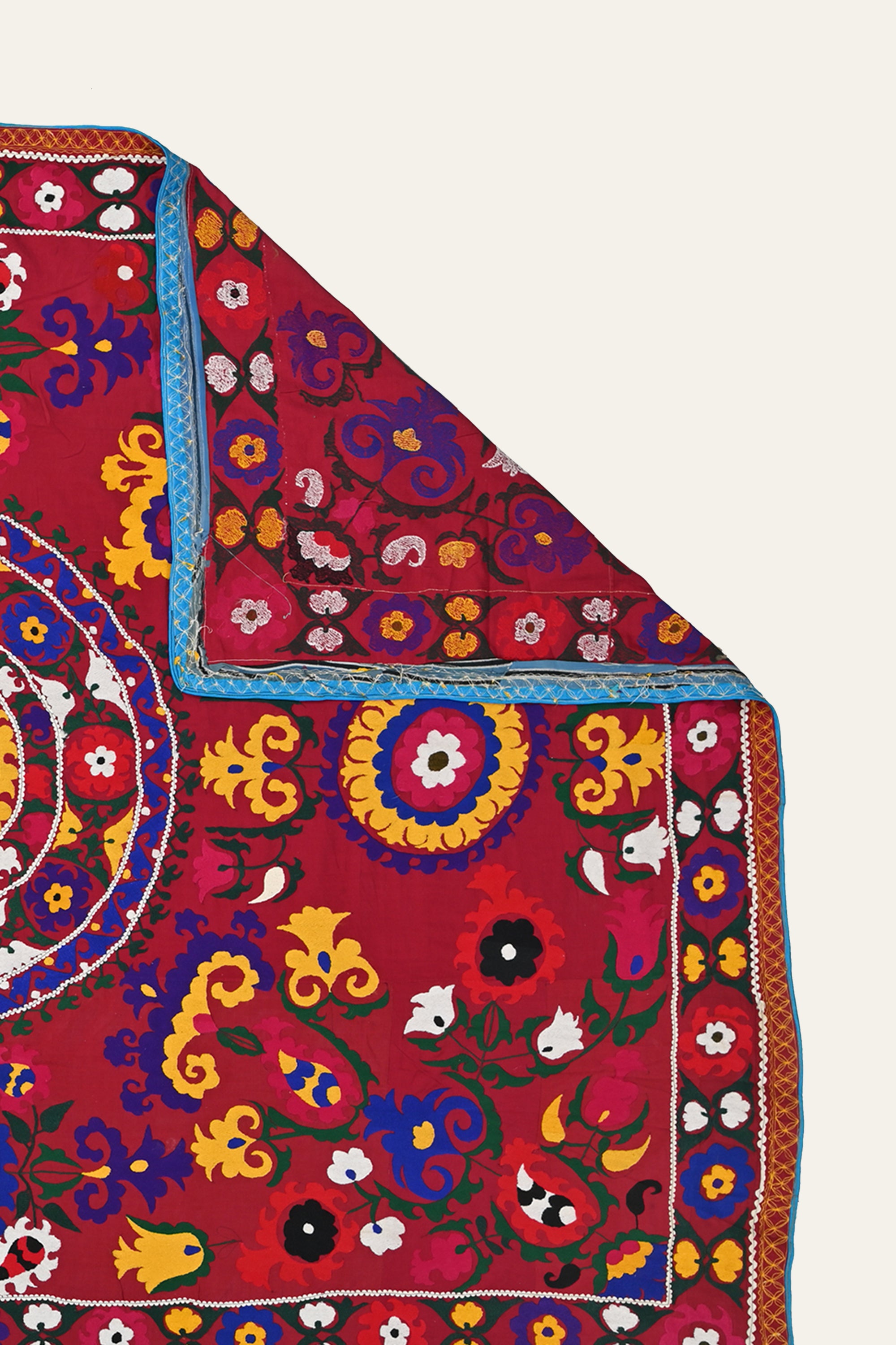 Suzani textile panel