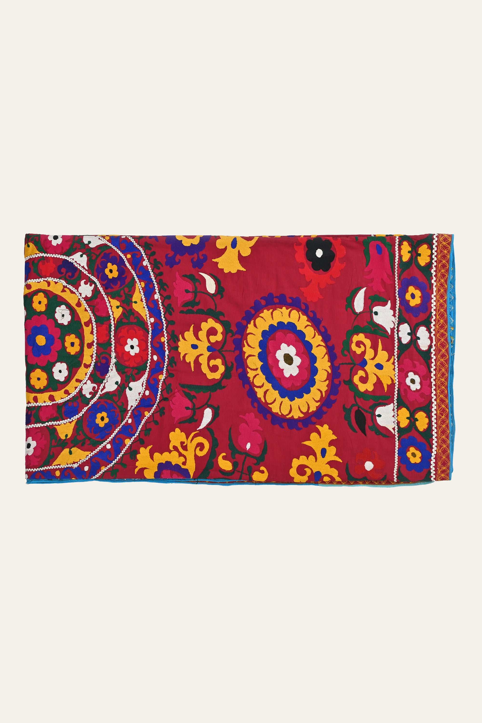 Suzani textile panel Decor