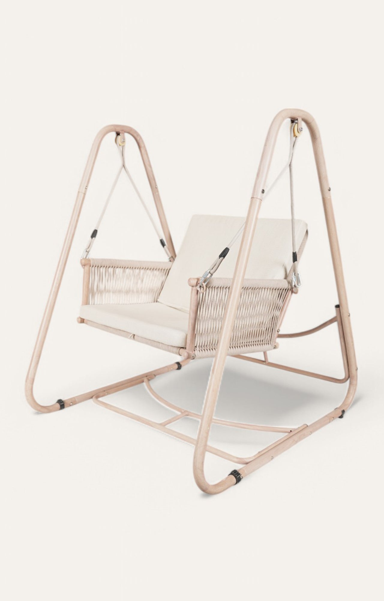 Swing Metal Chair with Nylon Ropes