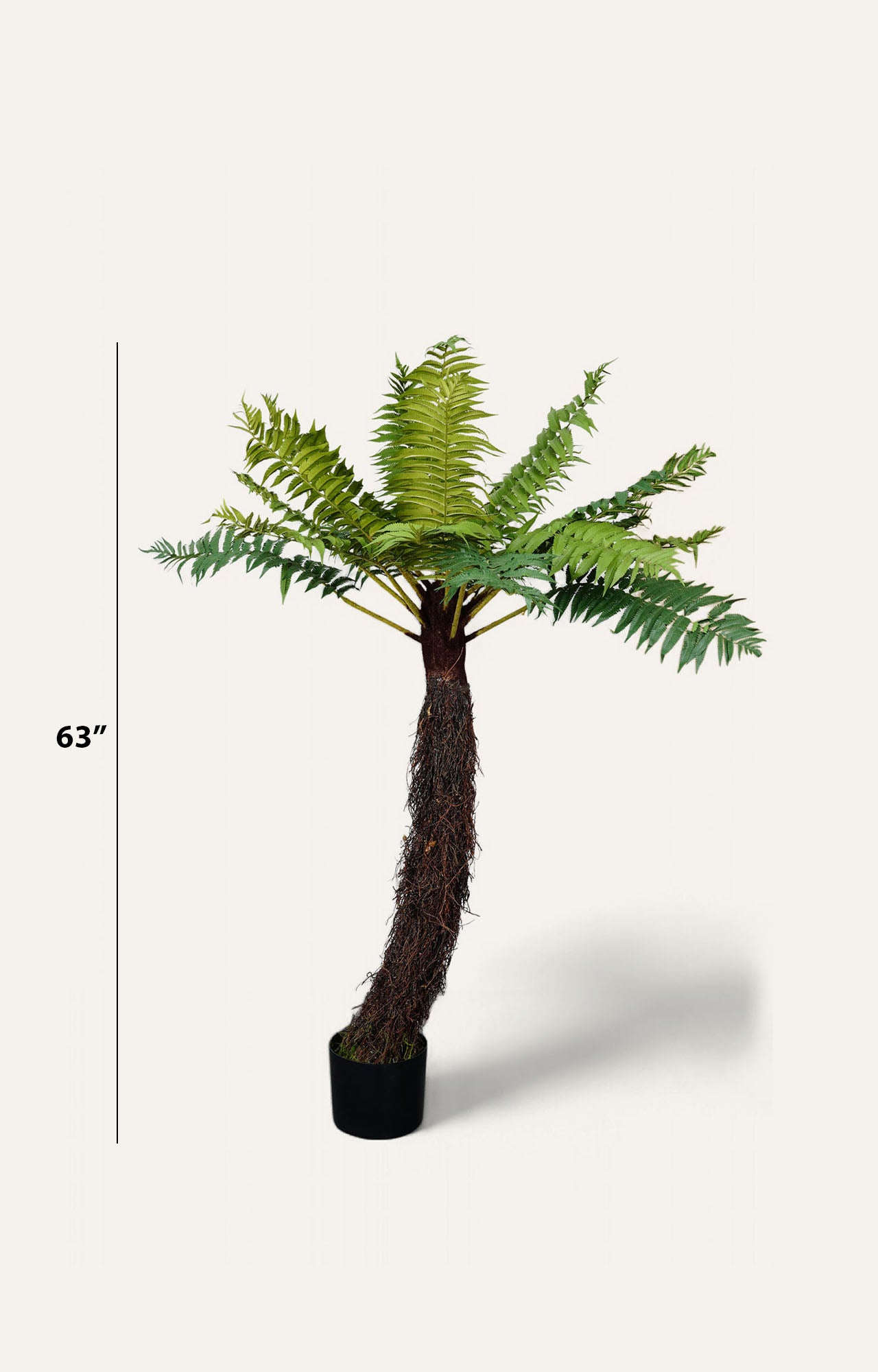 Artificial fern tree