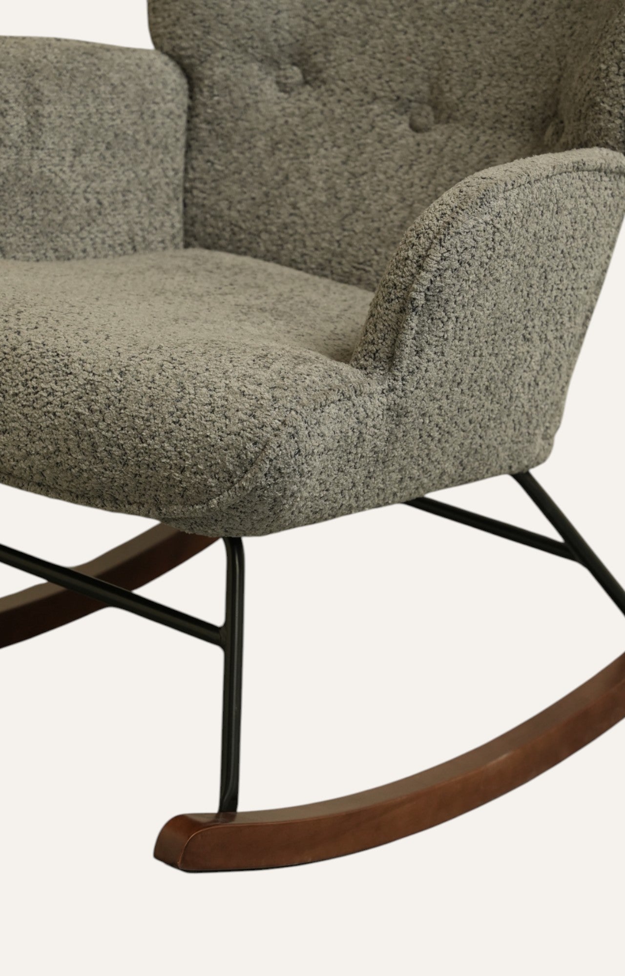 Boucle Rocking Chair