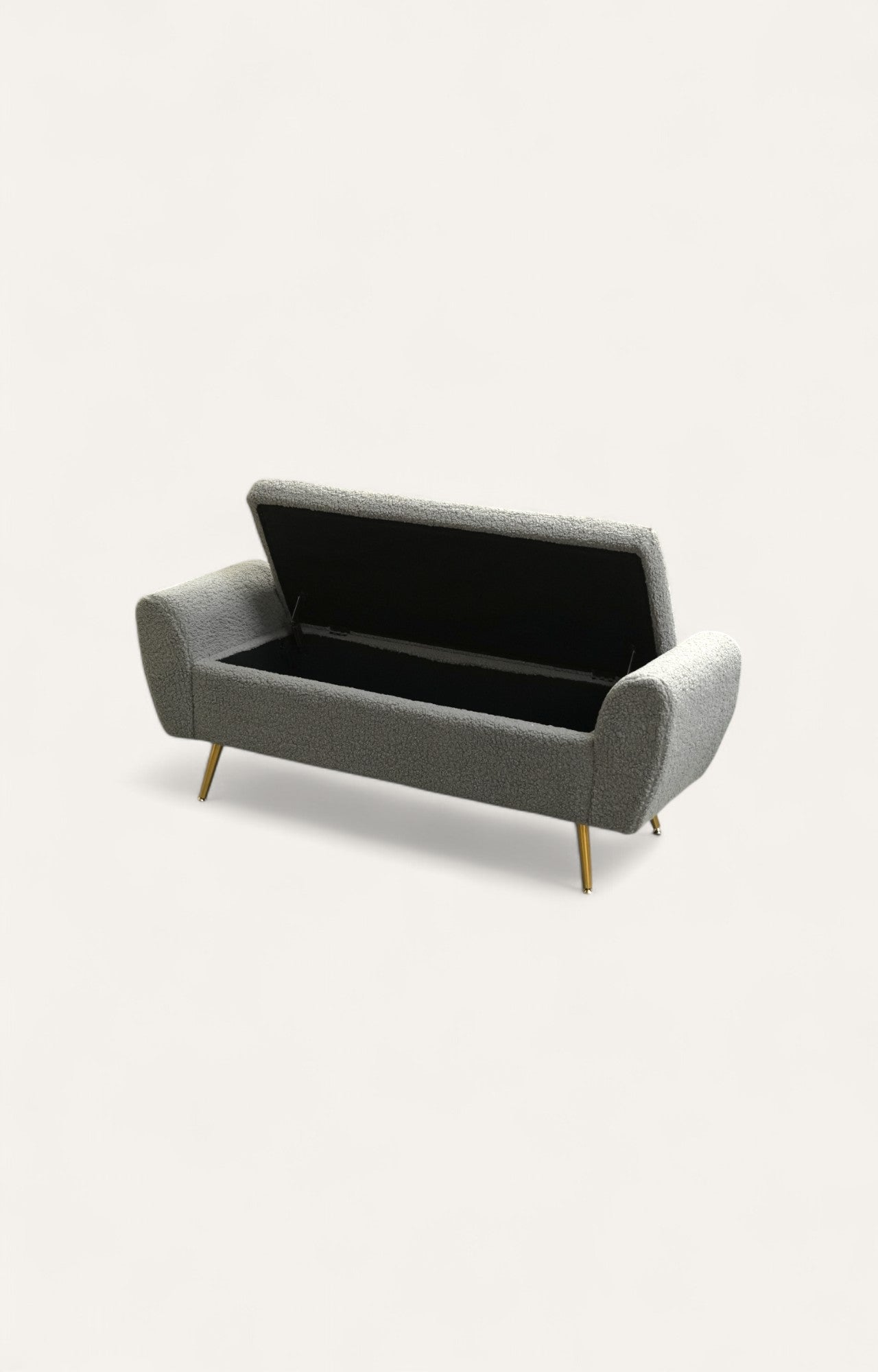 Graphite Bench with Storage
