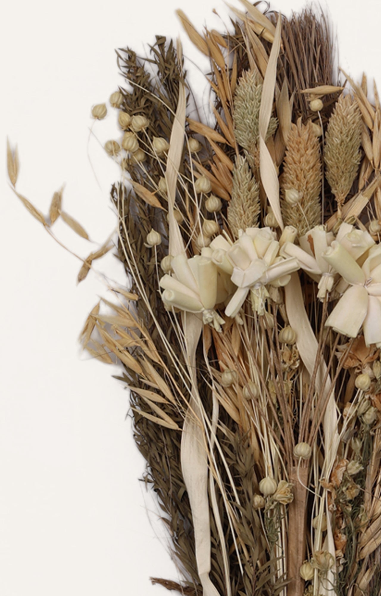Decorative Oneiro Sola Cream Flower Bouquet