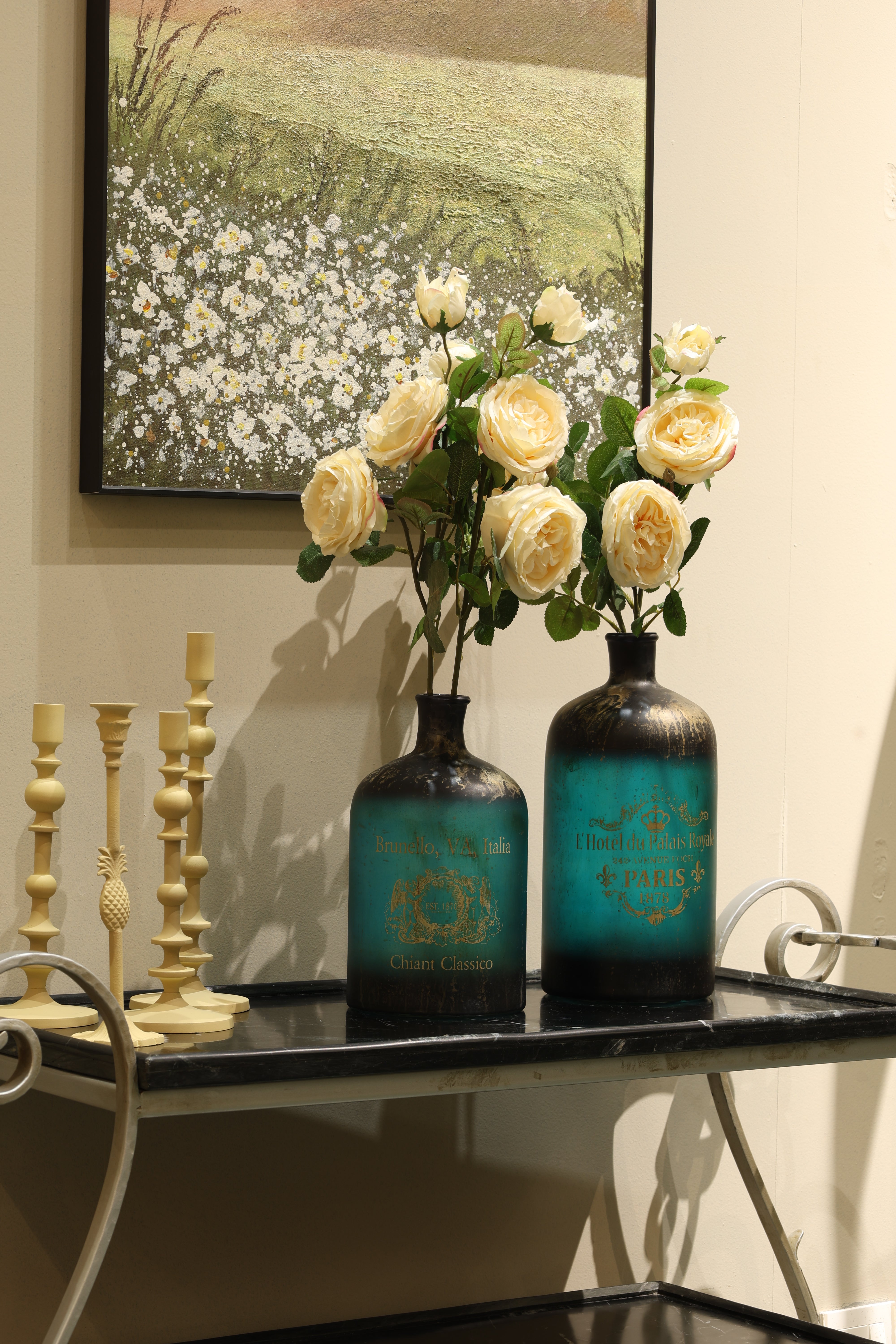 Chianti Classico Colored Glass bottle