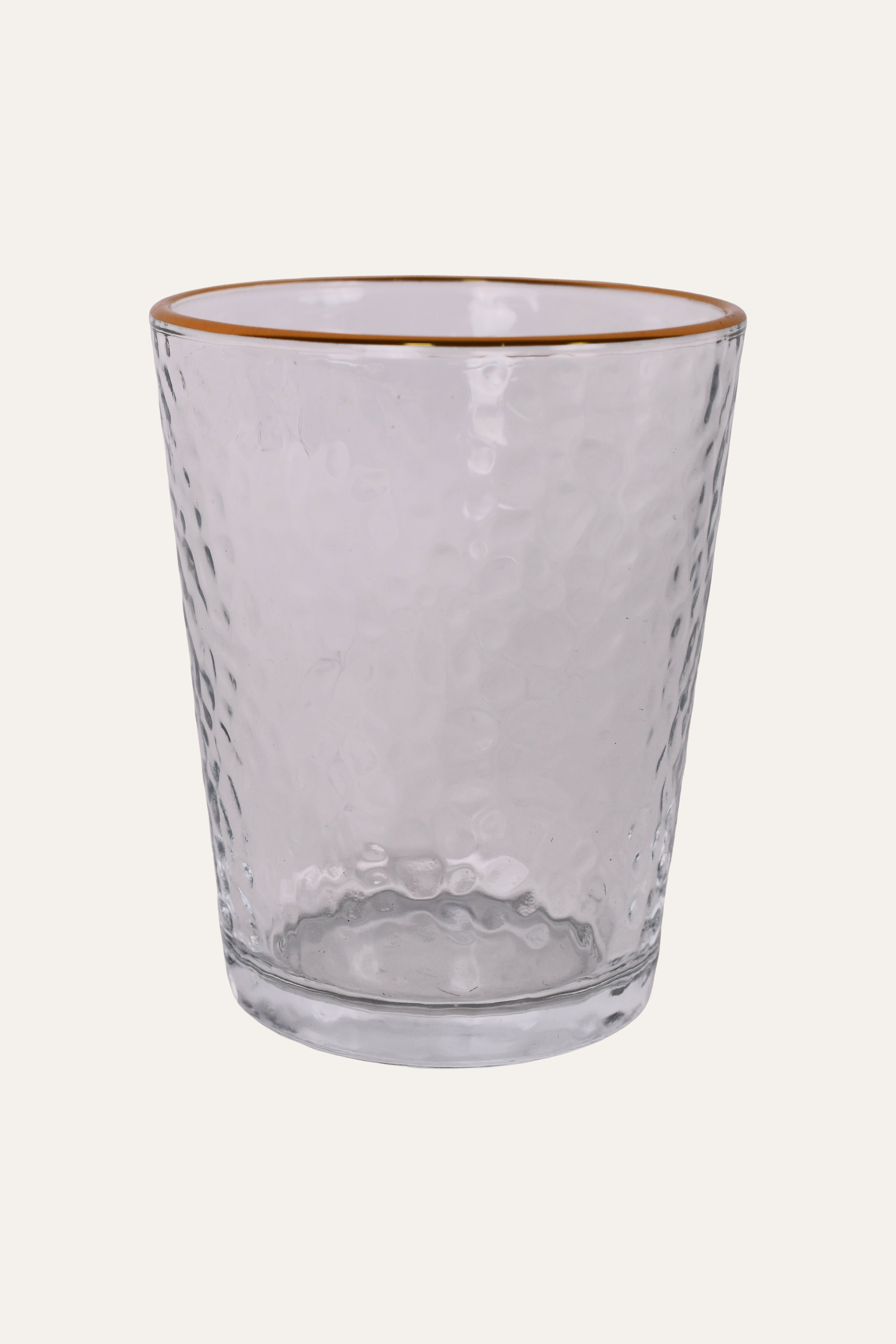 Textured Drinking Glass