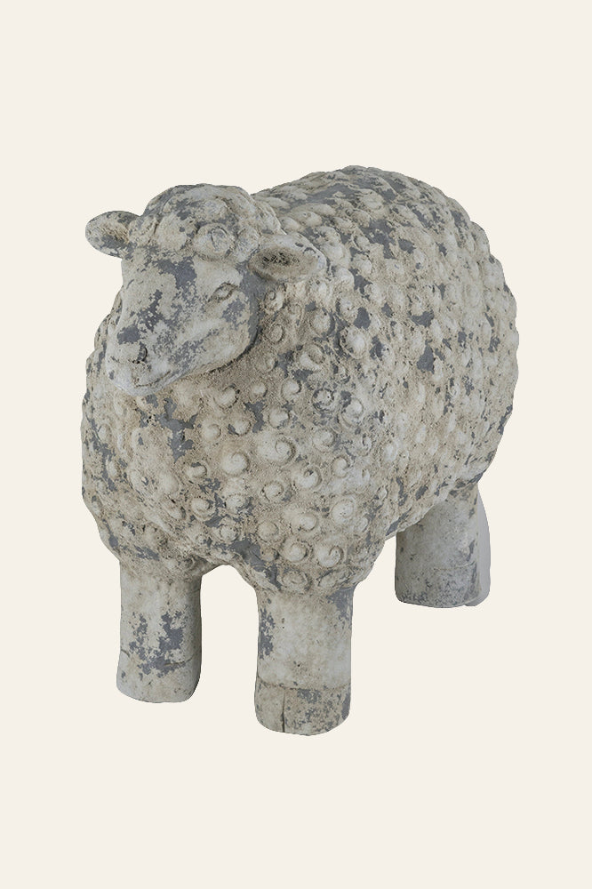 Textured Sheep Figurine