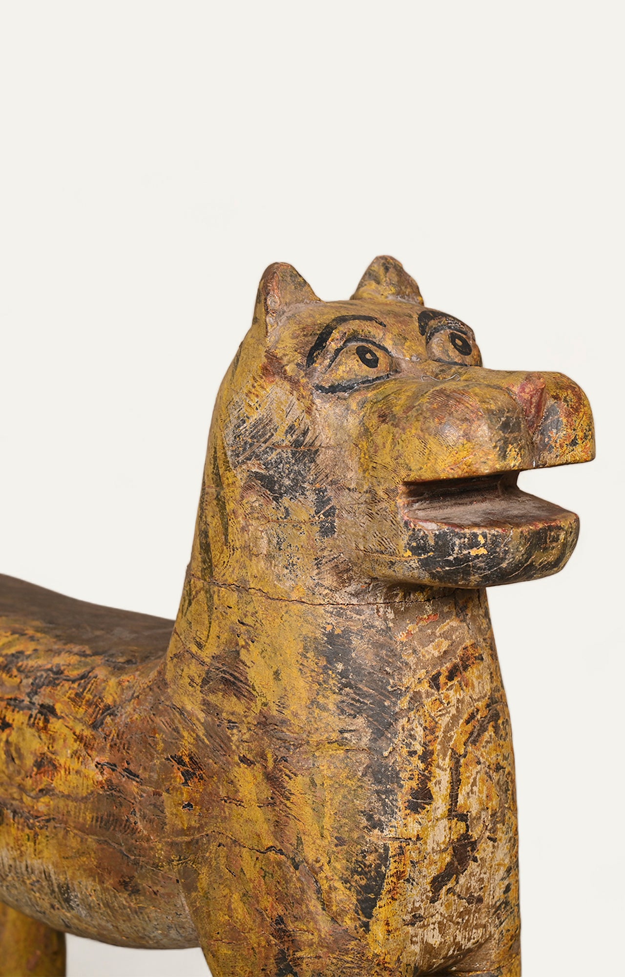 The Guard of Bhairav Animal Wooden Figurine_4