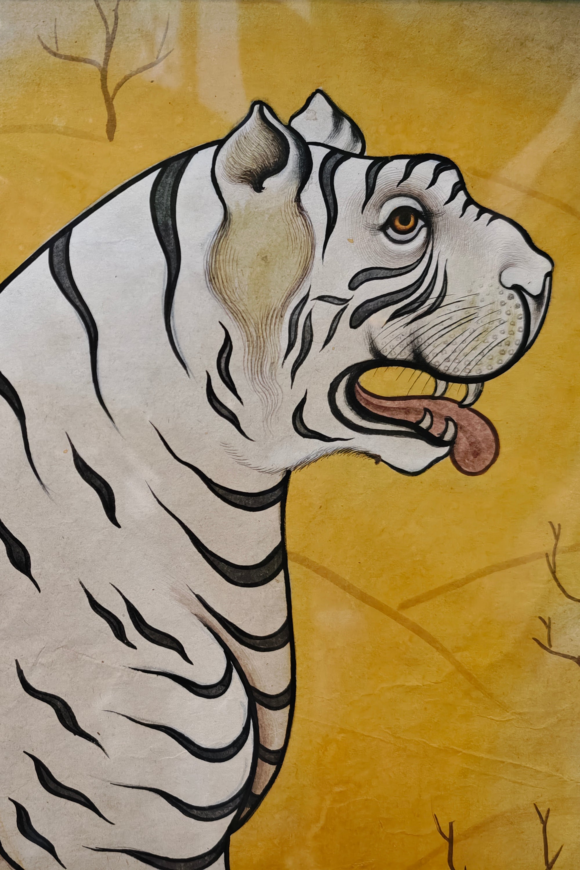 Tiger Canvas Painting