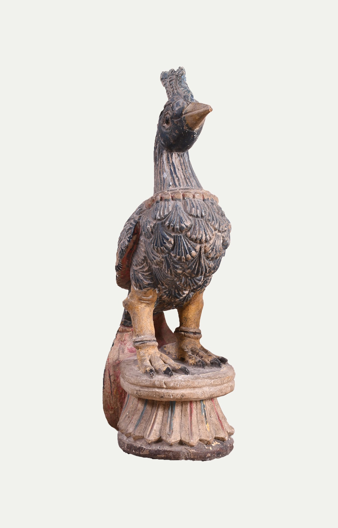 The Peacock Wooden Table Décor