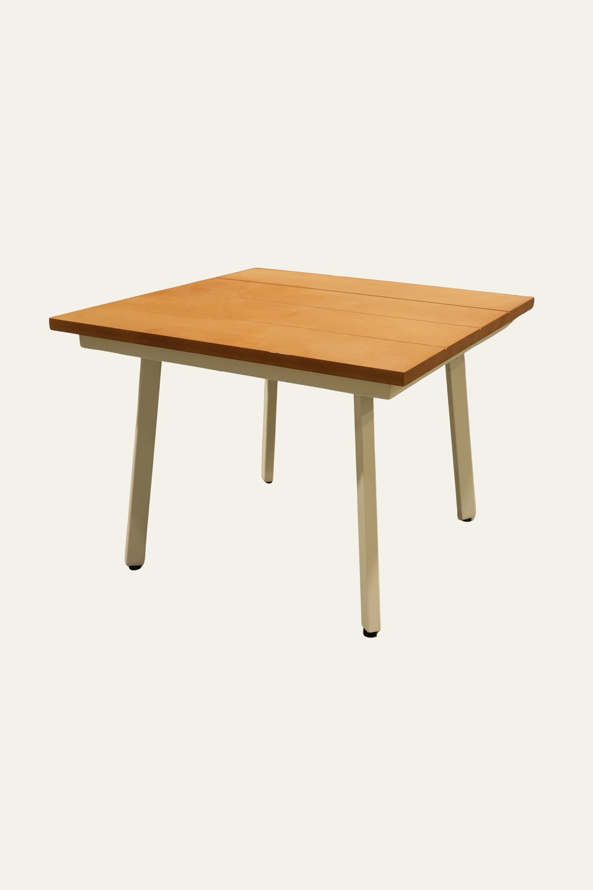 Dual Toned Metal Side Table for Sofa Corners