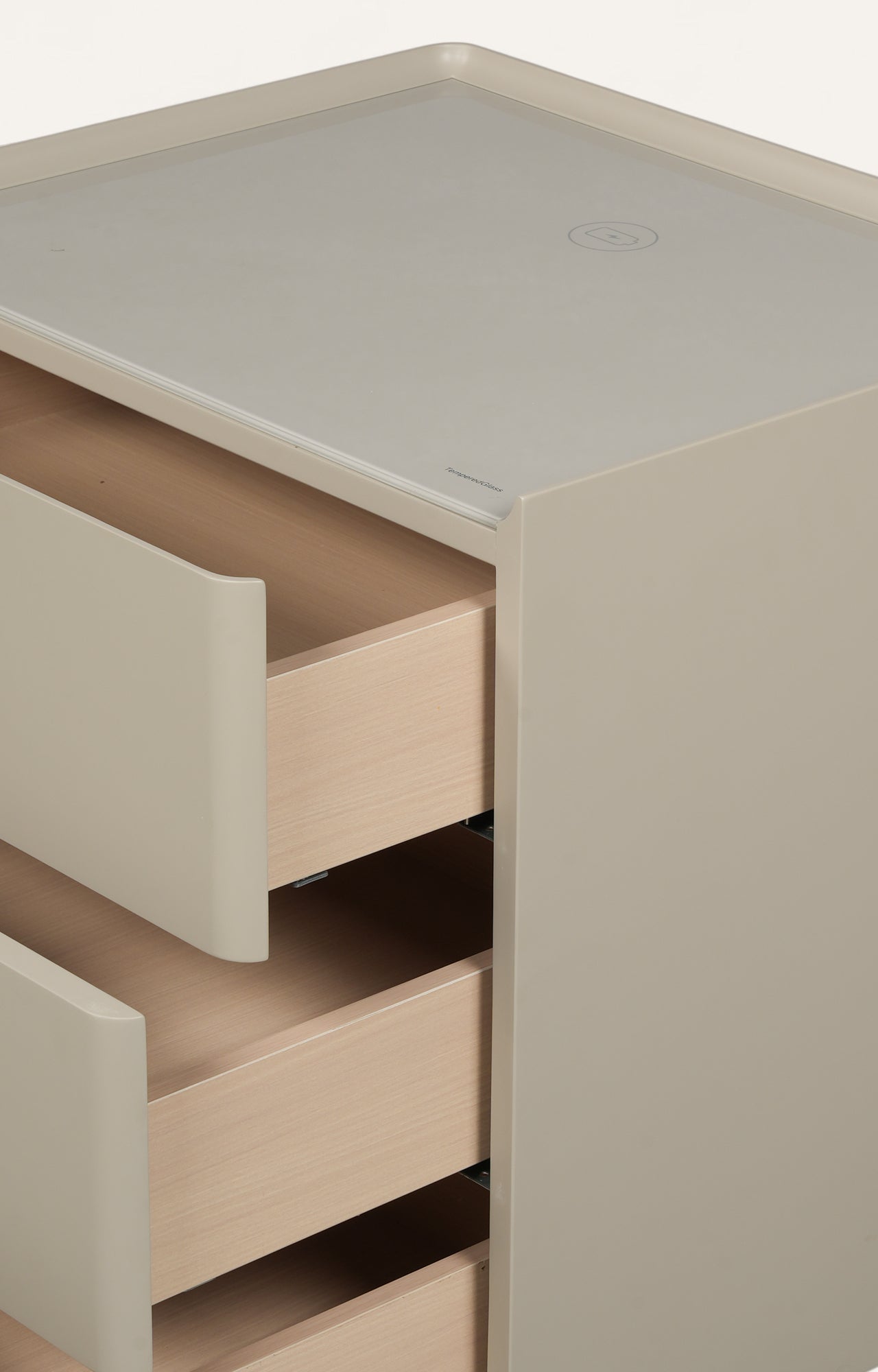 Three-Drawer Modern Dresser