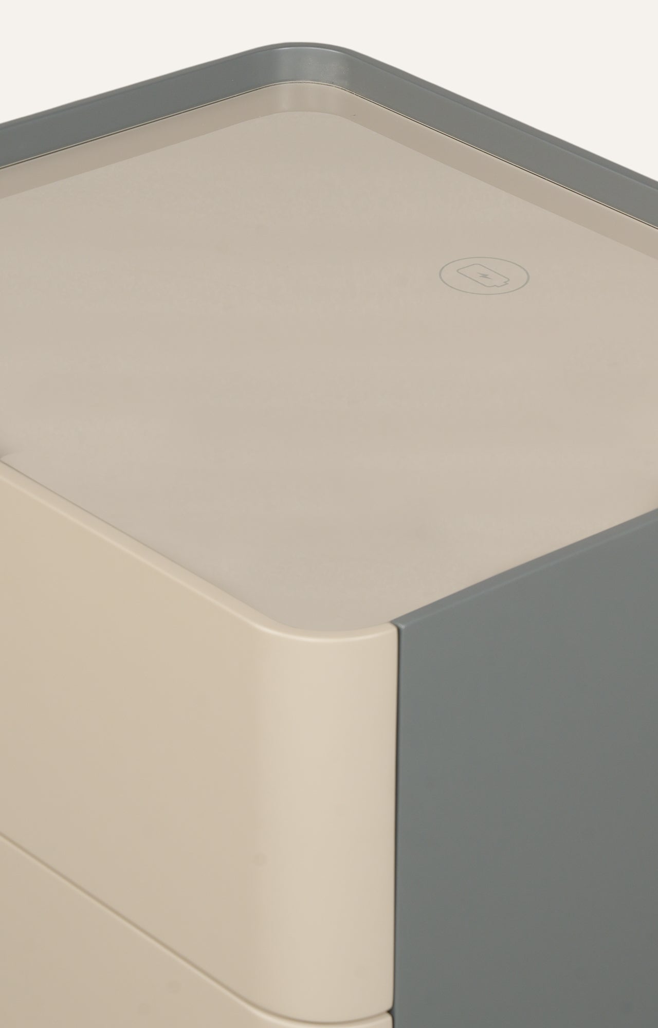 Modern Two-Tone  Nightstand