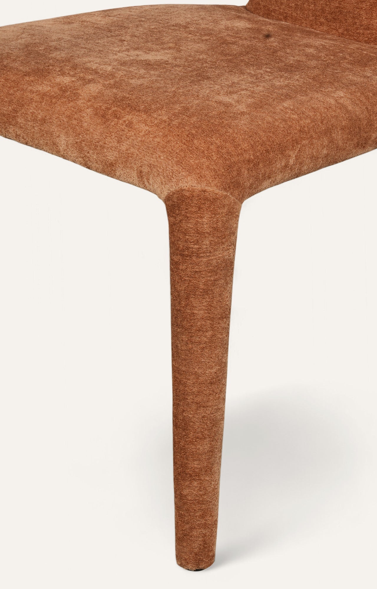Brown textured chair 