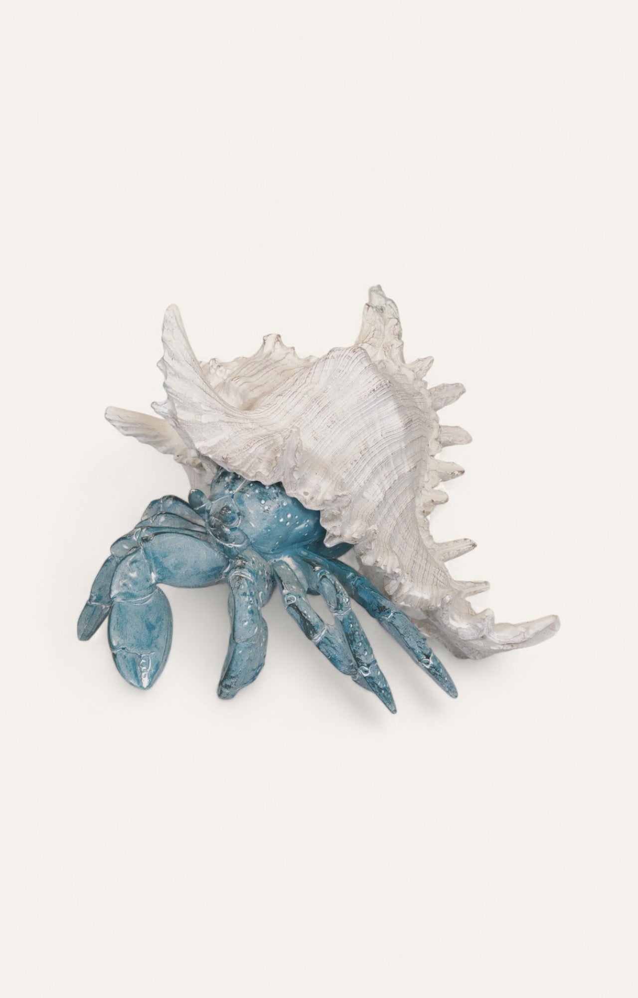 Polyresin Crab Figurine Coastal Decor- Small