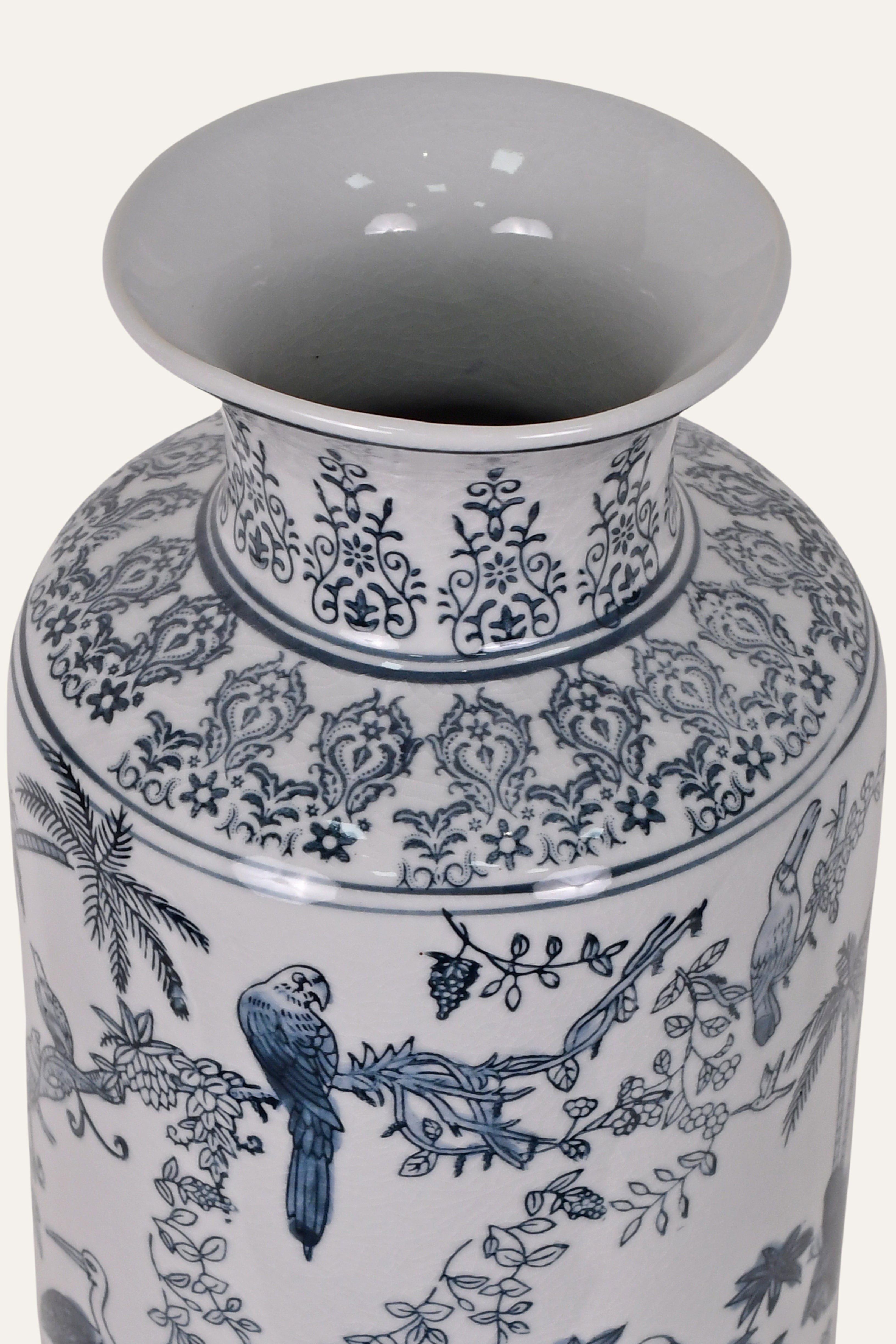 Retro Hand Painted Pot