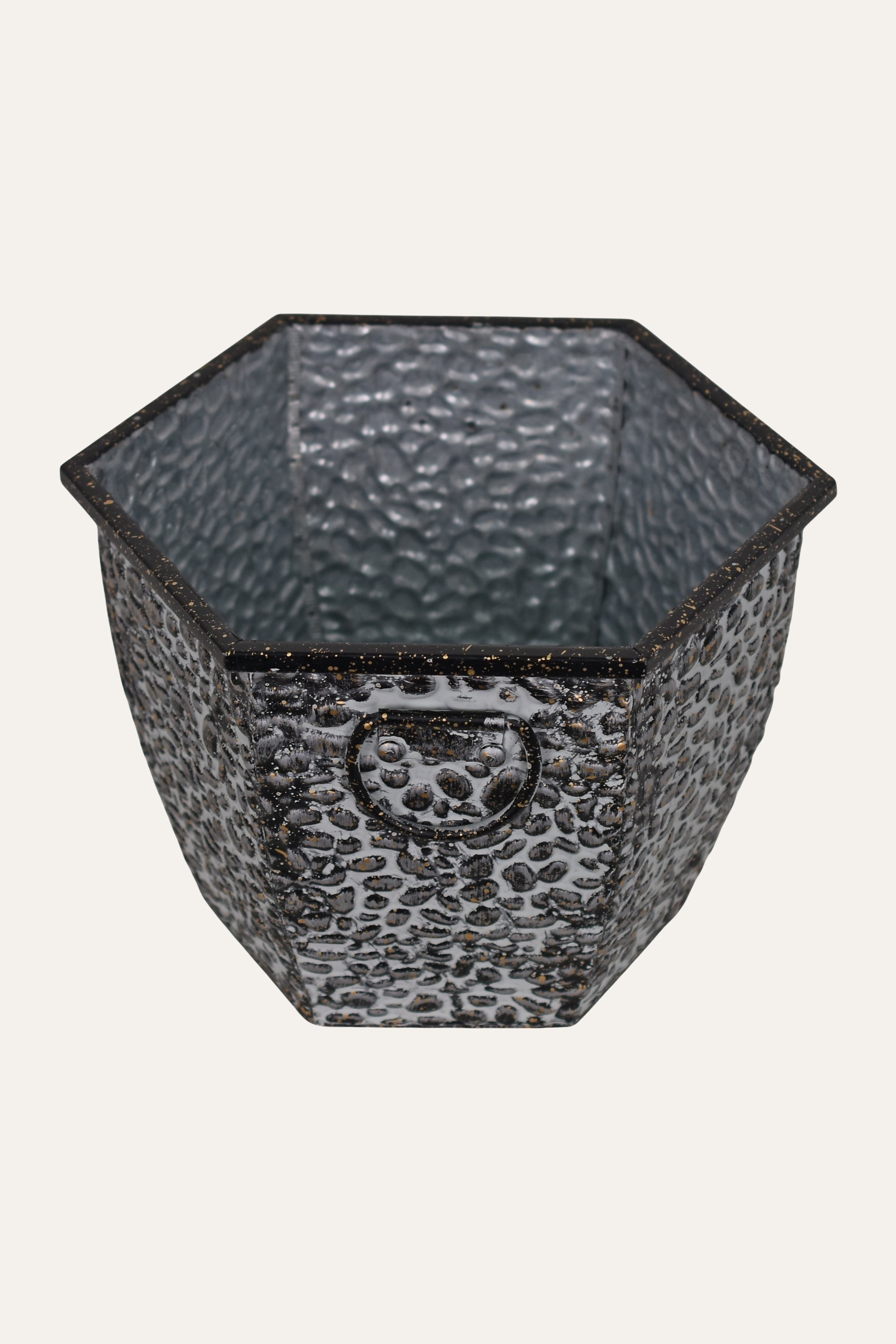 Decorative Metal Square Vase