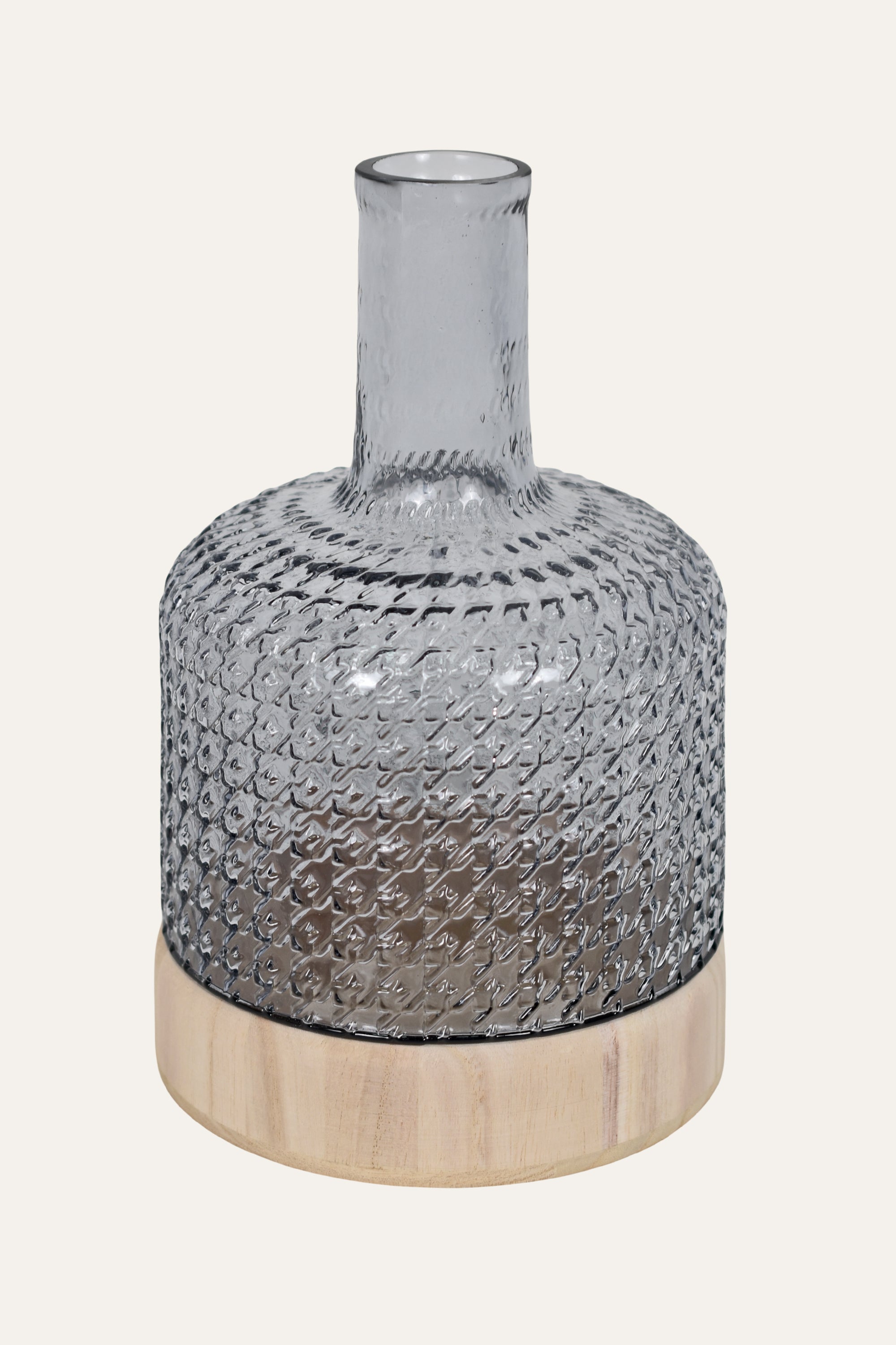 Decorative glass vase