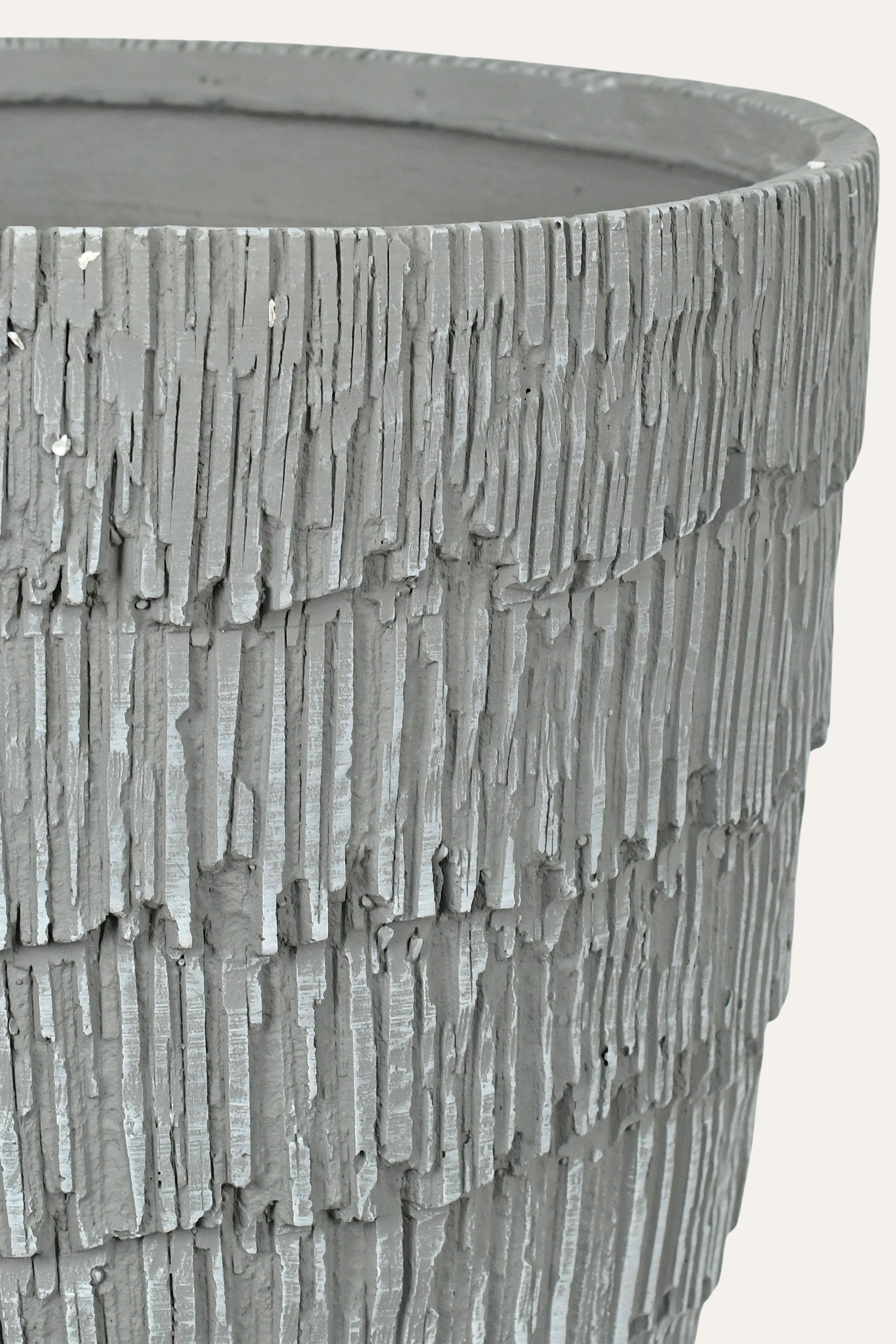 Grey Terracotta  Vase