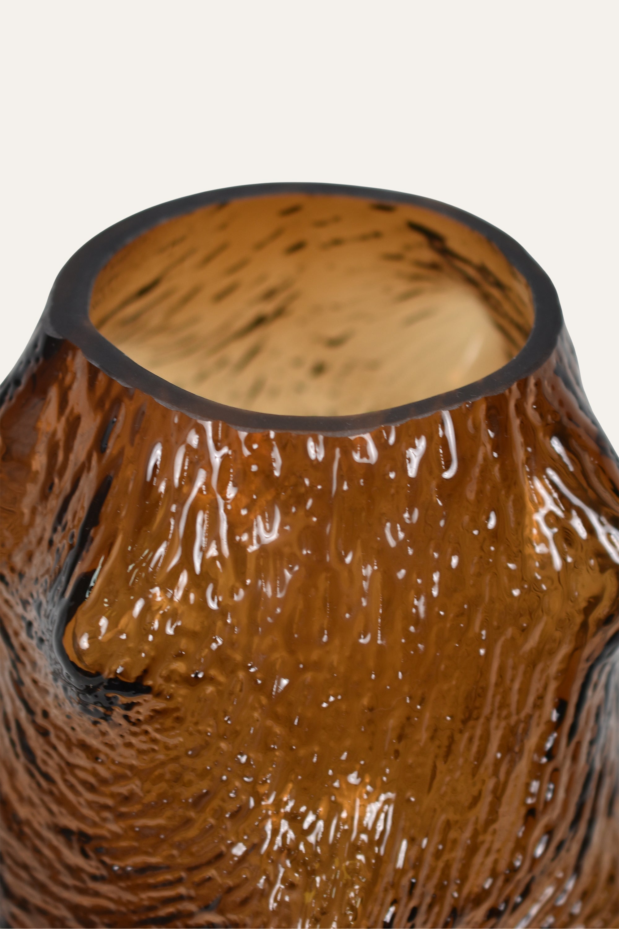 Blown Organic Glass Vase