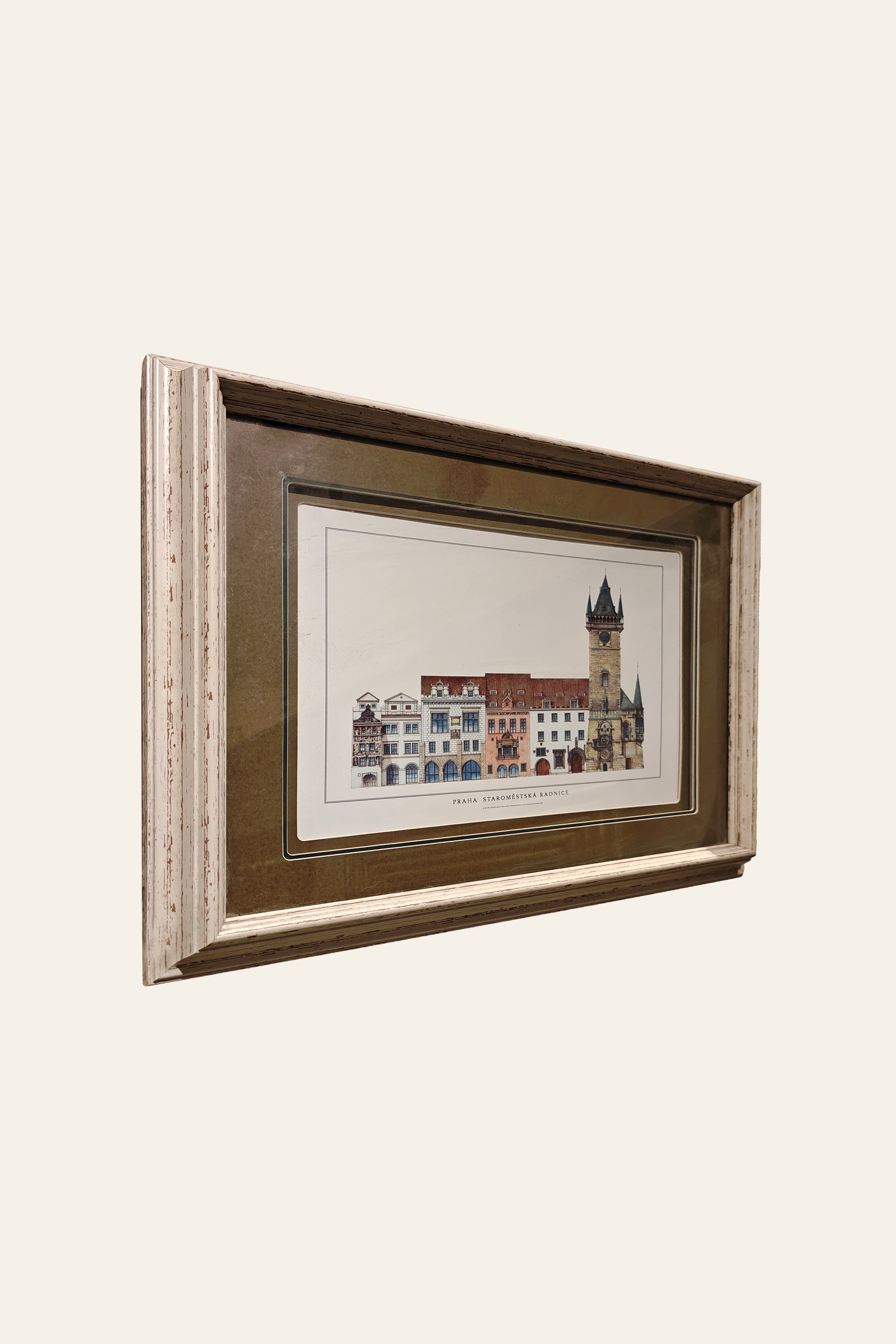 Vintage Cityscape Wall Decor