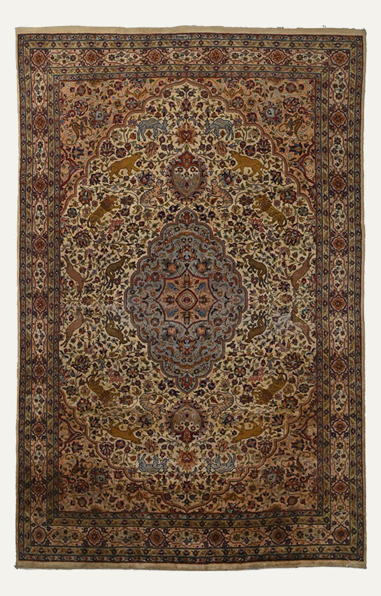 Vintage Handknotted carpet 