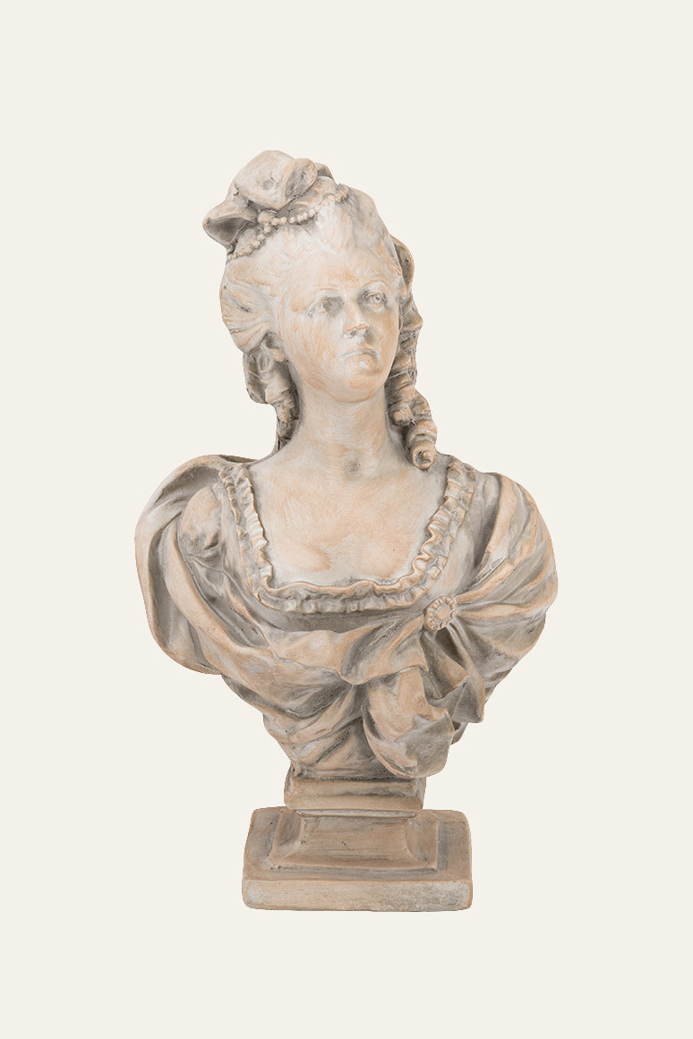 Vintage Lady Bust Sculpture