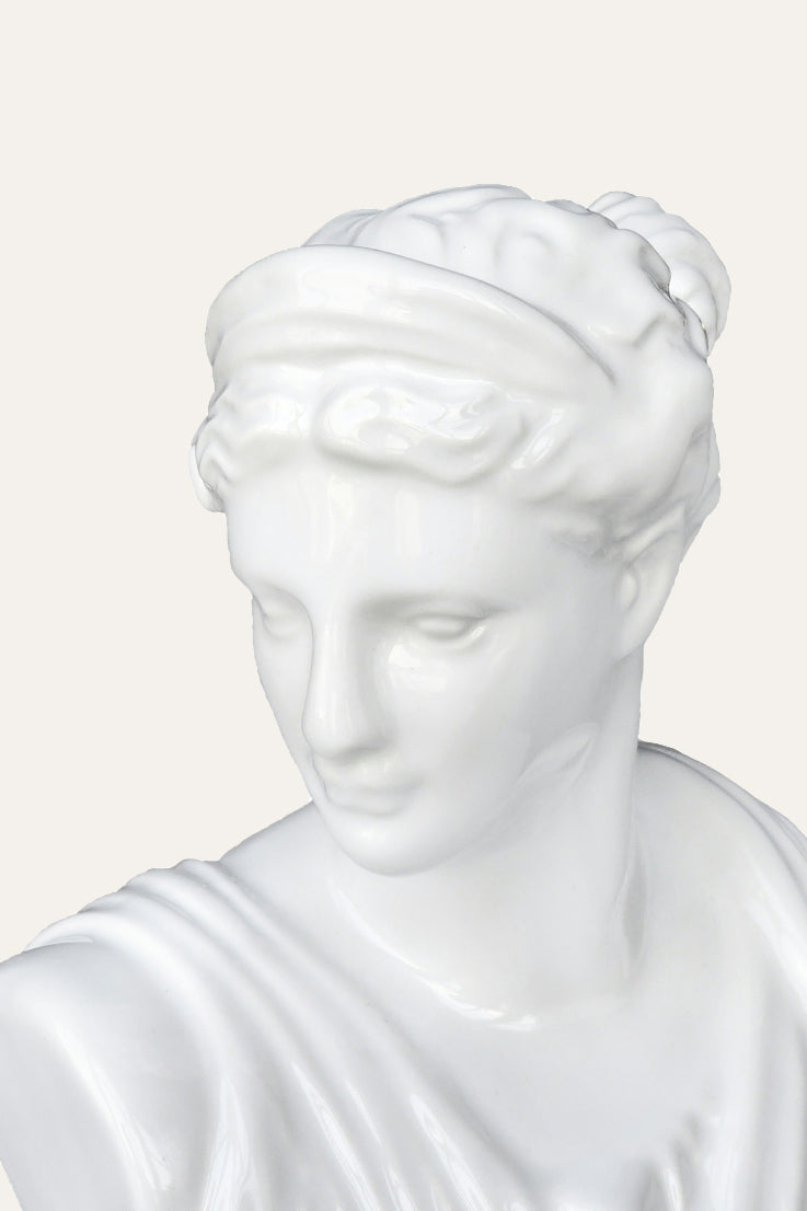 Vintage female bust figurine