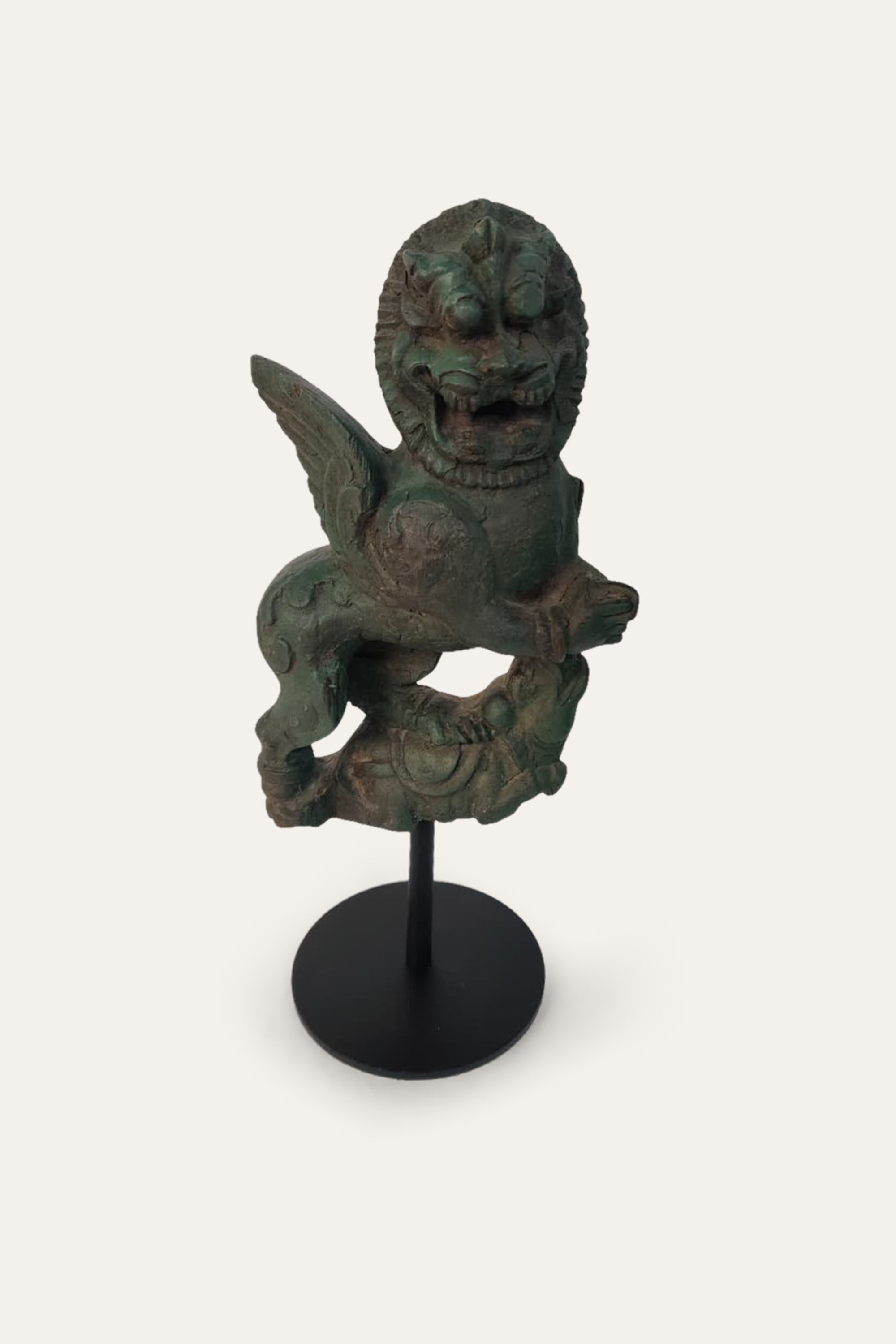 Chinese Guardian Lion Sculpture