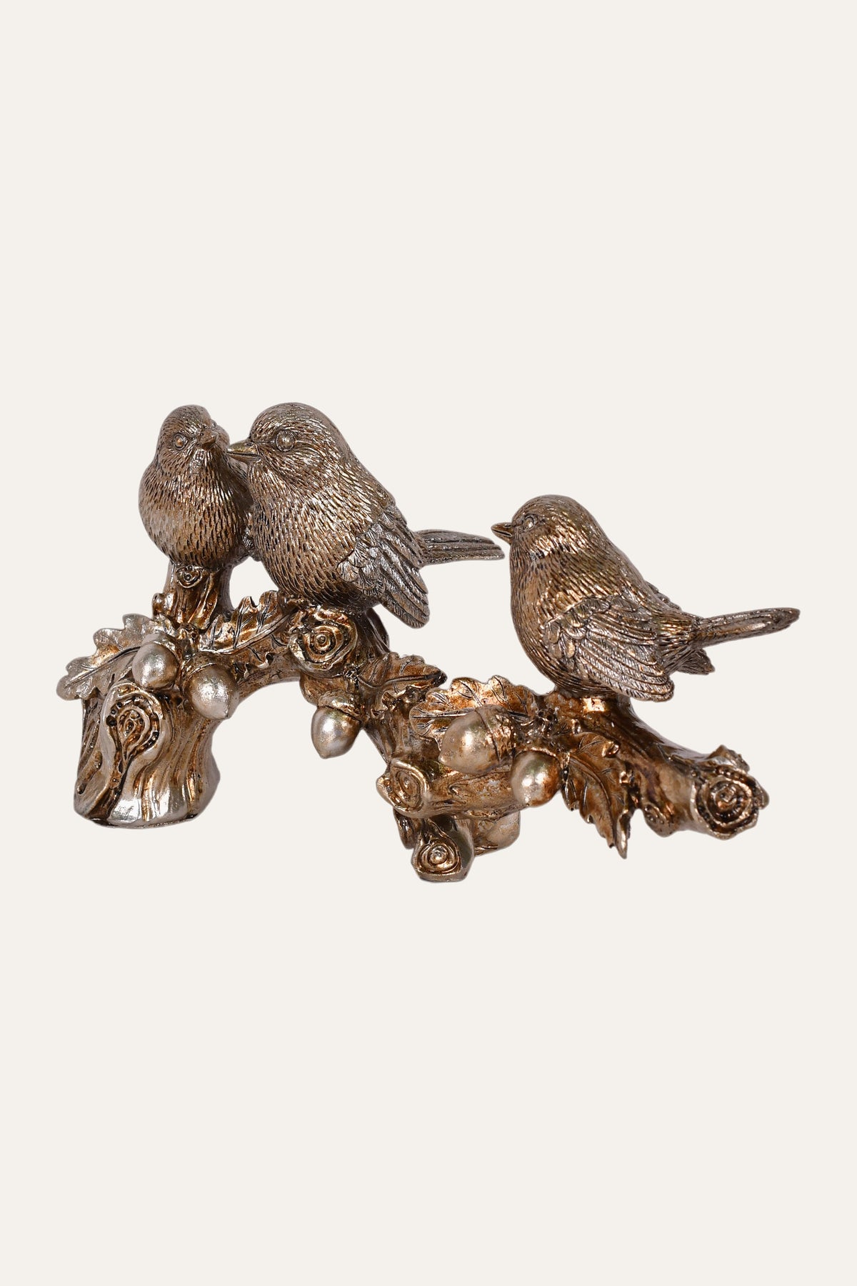 Whispering birds branch sculpture for home decor