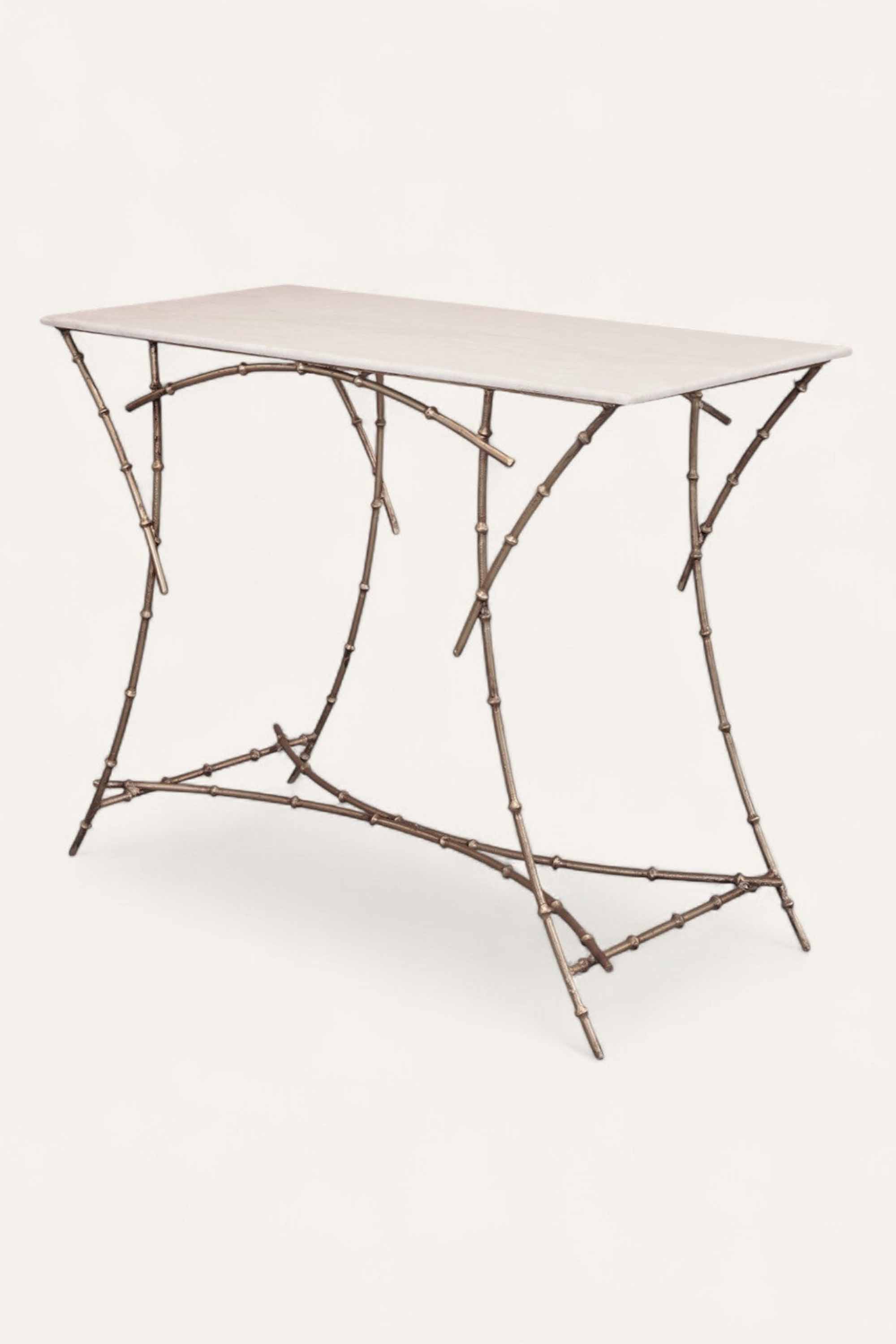 White Ellen Console Table