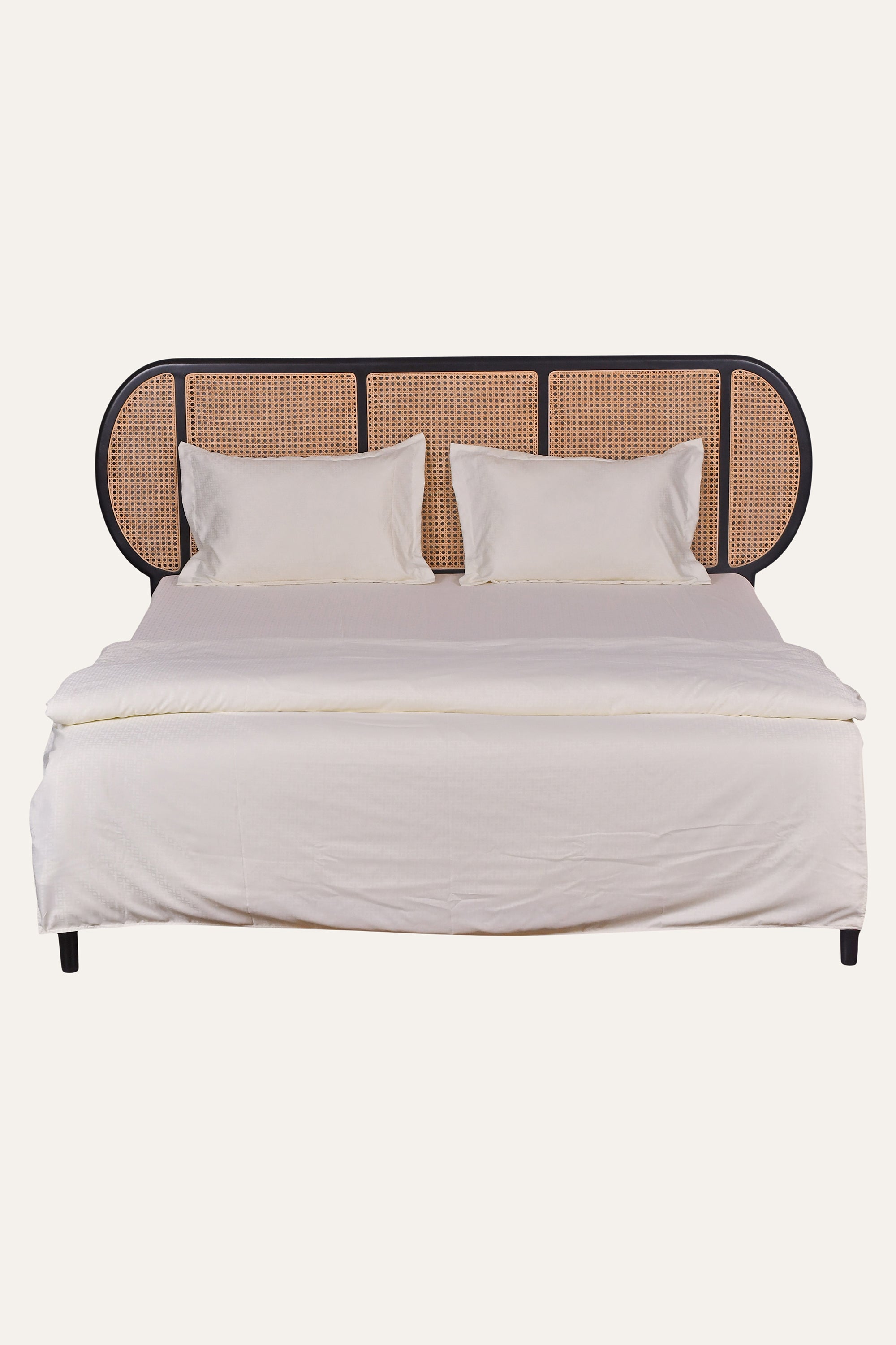White Indian Cotton Bedding Set