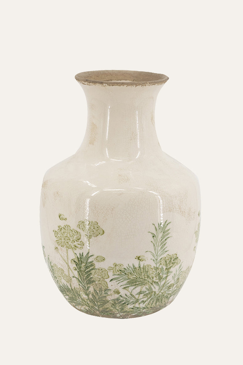 White Pottery Vase 