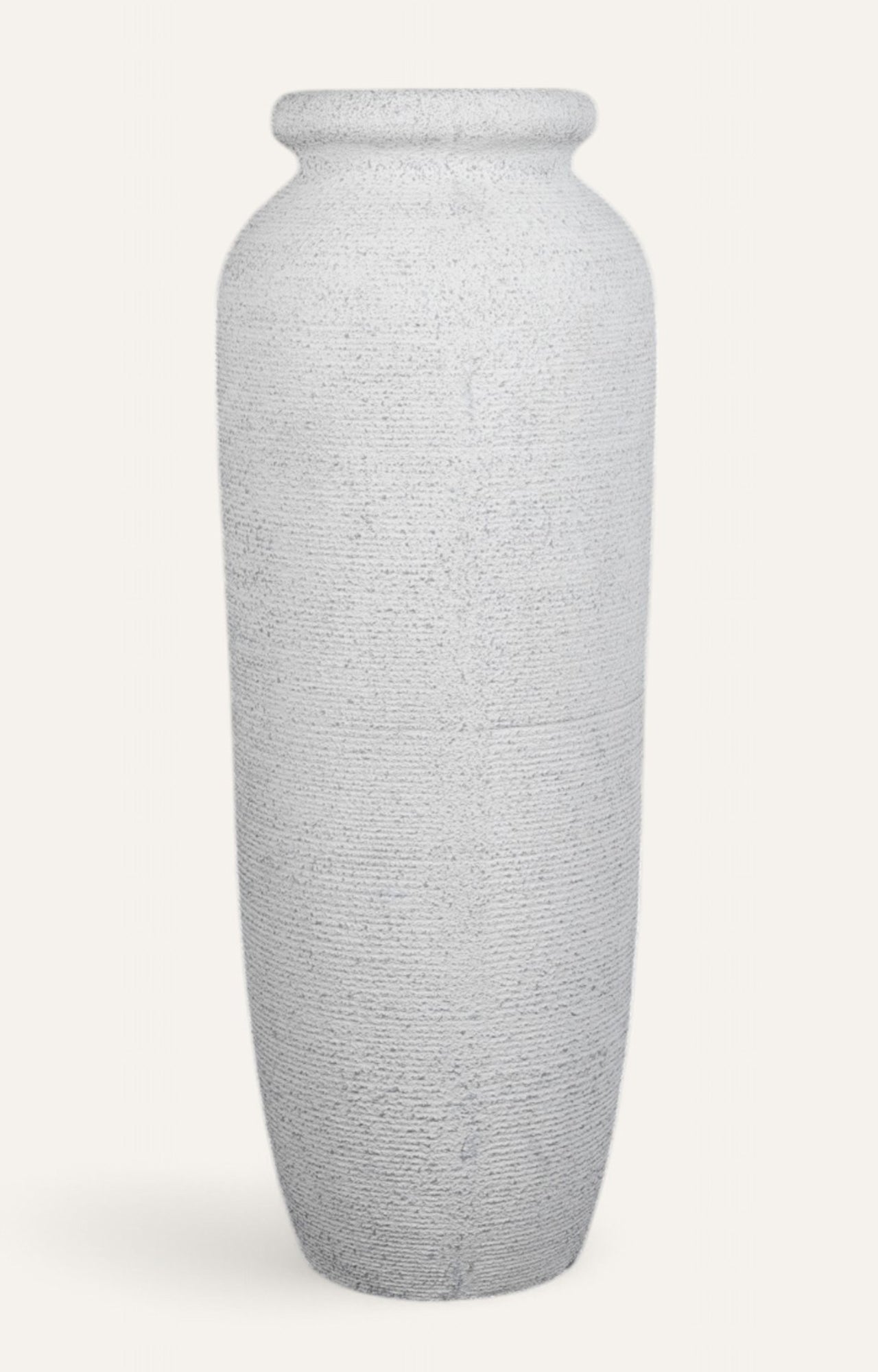 White resin Planter