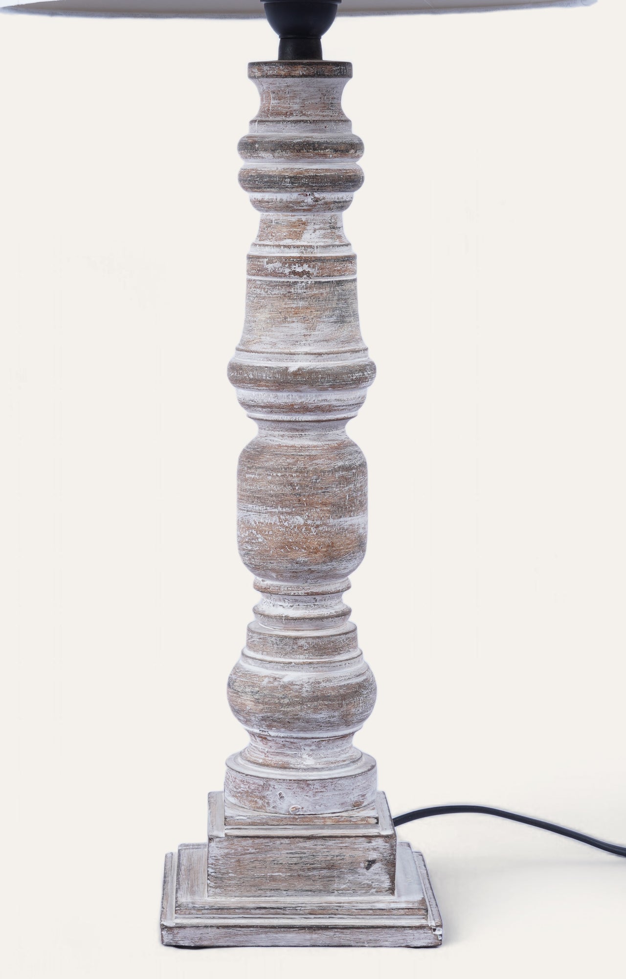 Wood Pillar table lamp_secondary