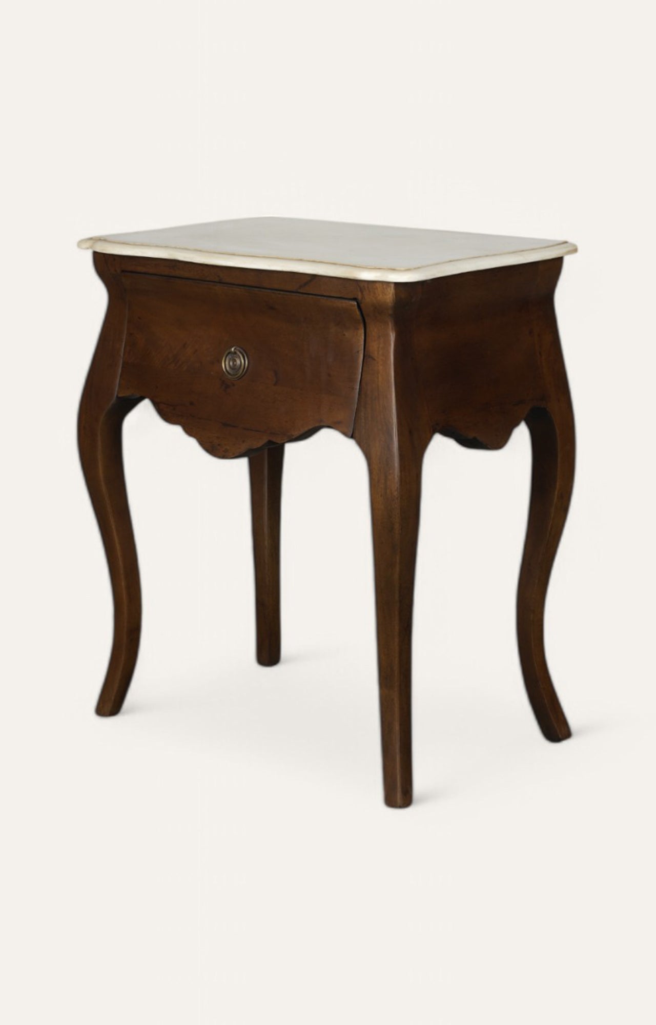 Wooden Bedside Table with Drawer