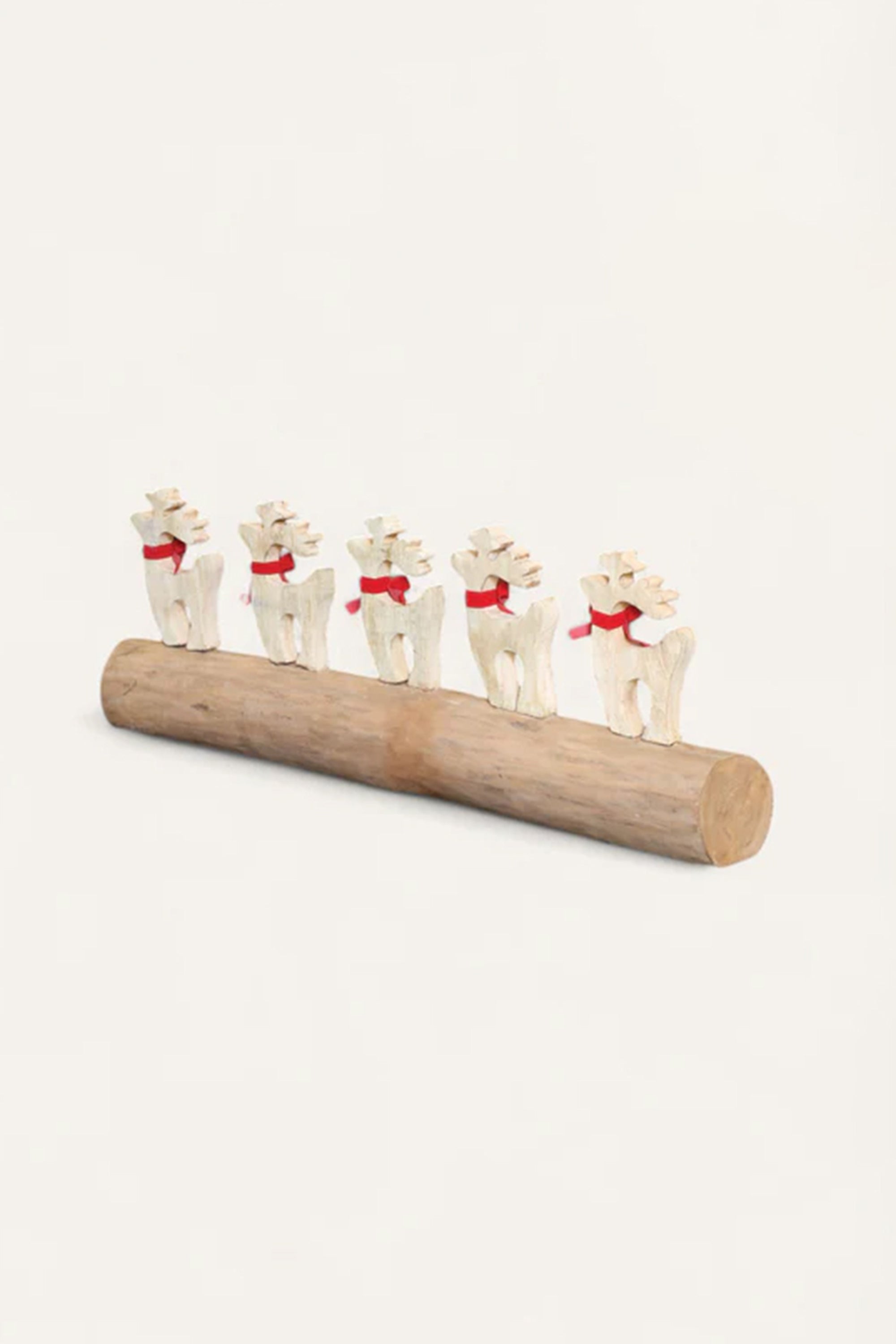 Wooden Reindeer Table Decor