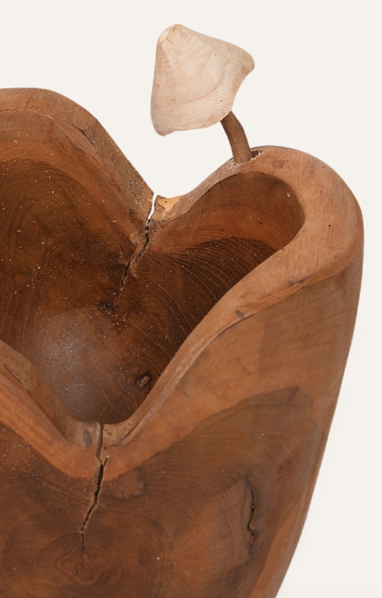Wooden Sculpture Bowl