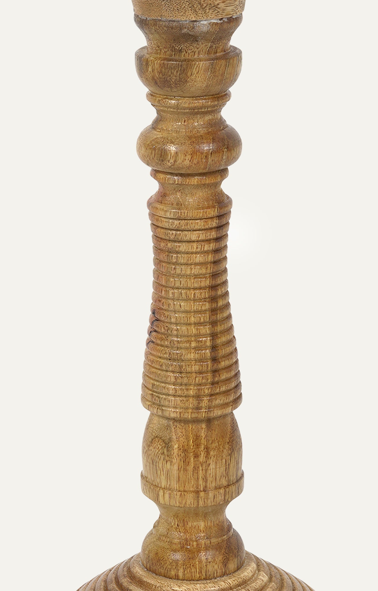 Wooden Tabletop candle stand_4