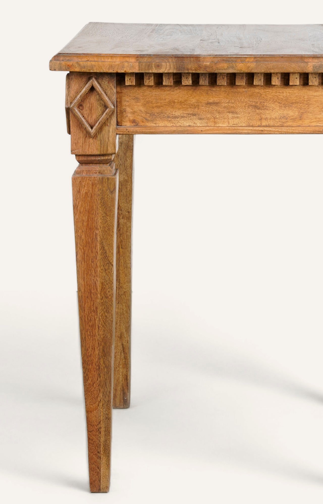 Wooden square Side Table_detailed