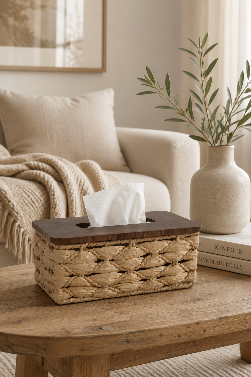 Woven Paper Tissue Box Online