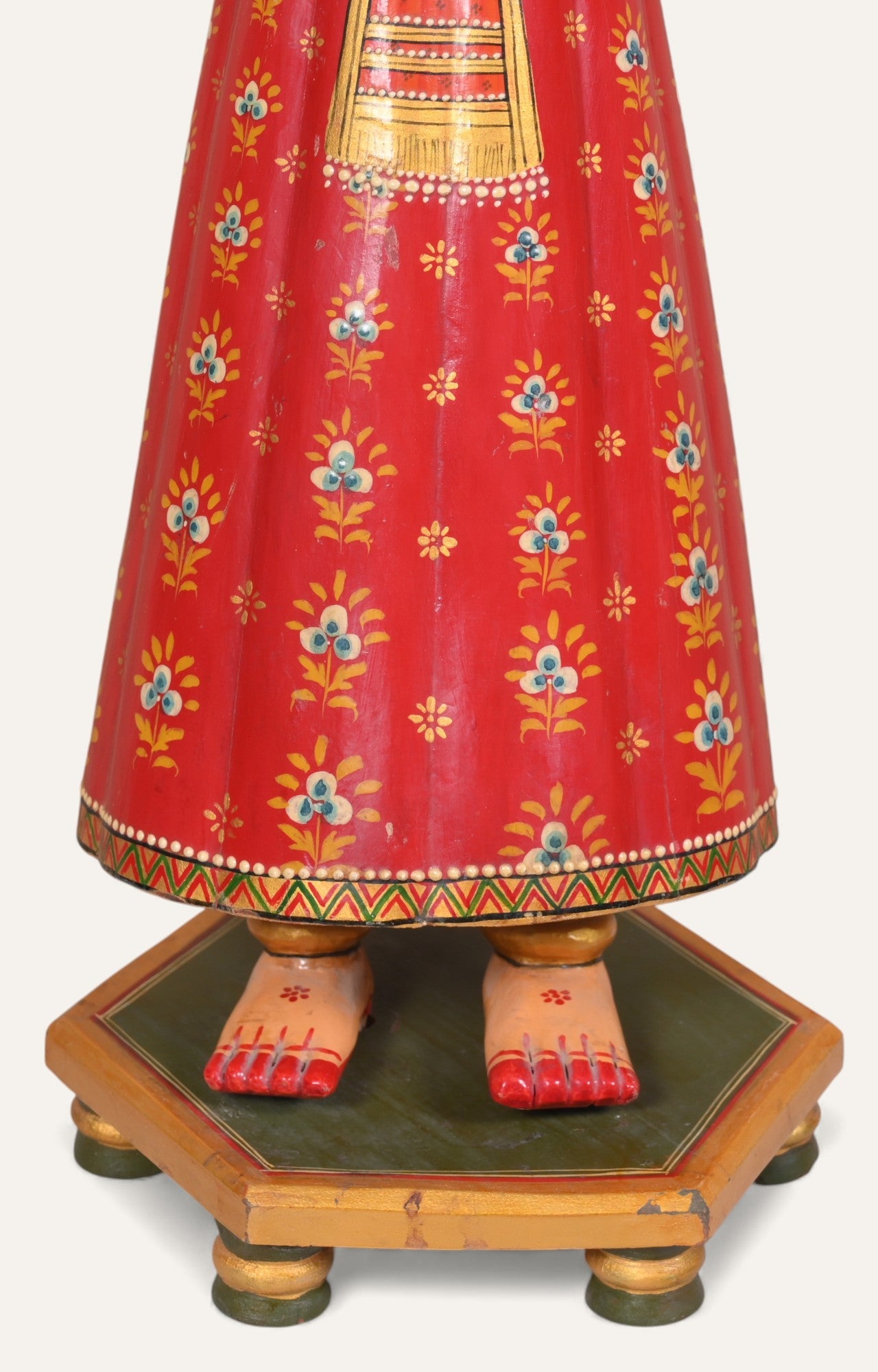 Hand-Painted Traditional Indian Gentleman Figurine