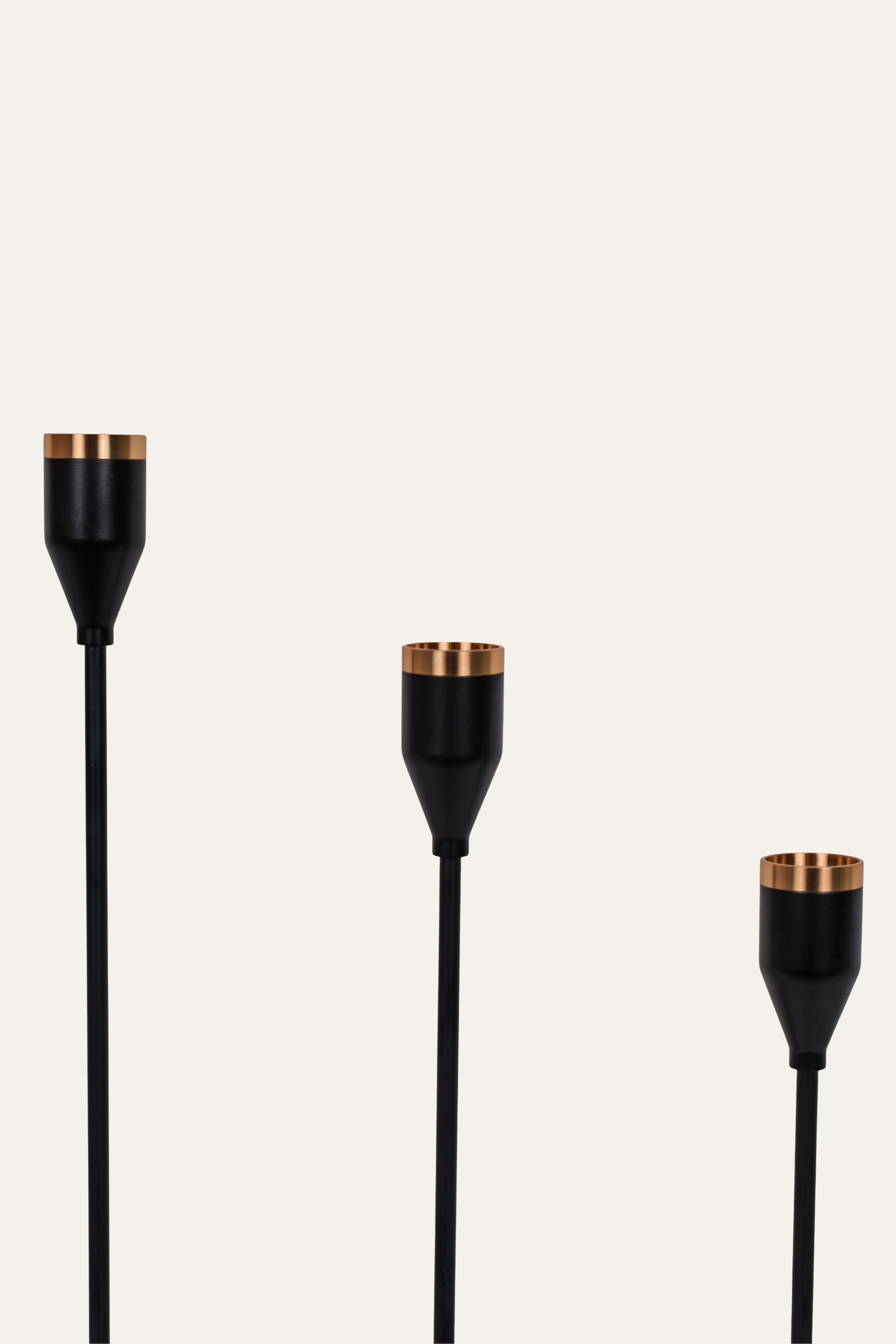 Metal Candle Stand Set