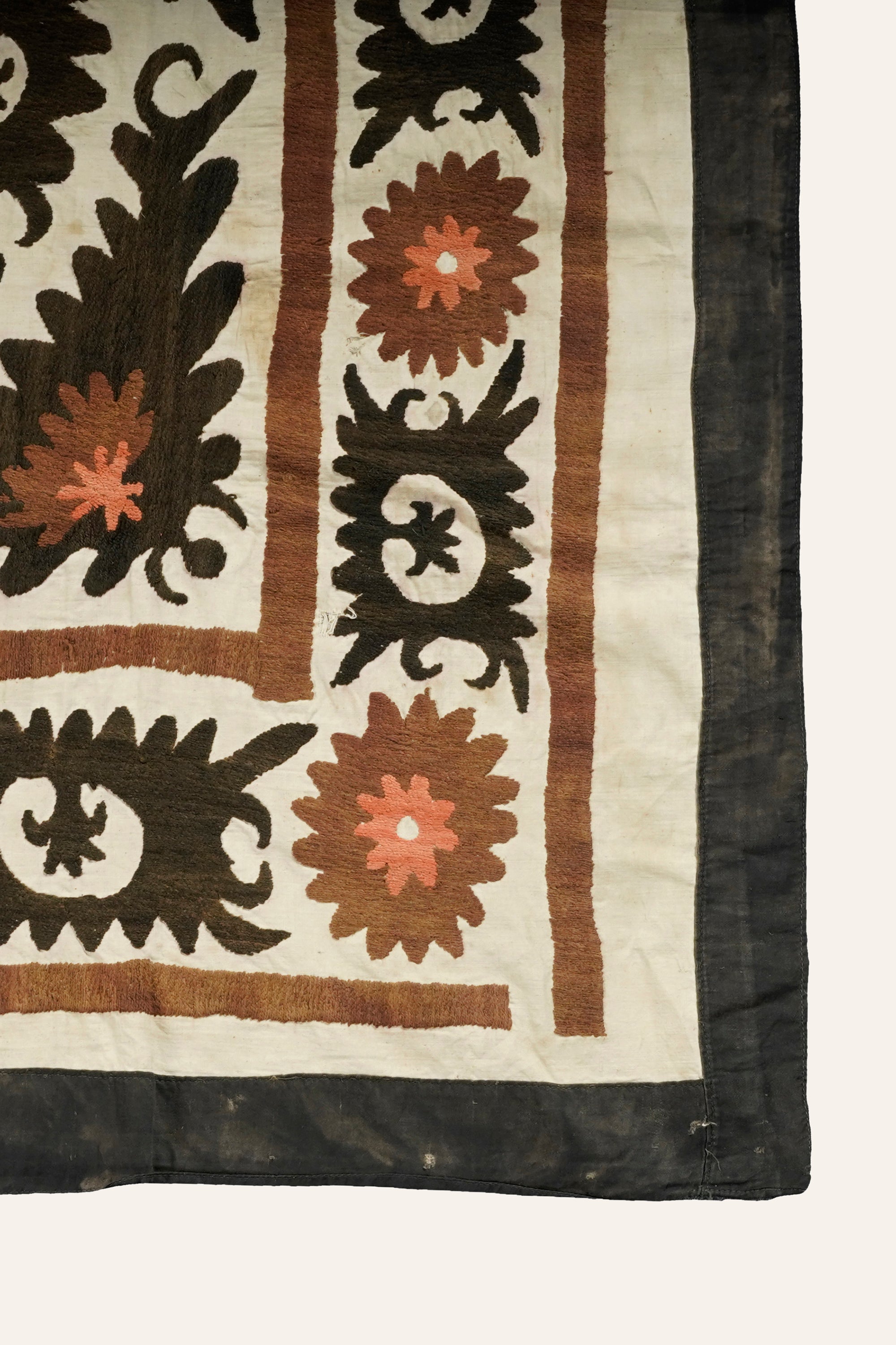 antique Suzani textile wall decor