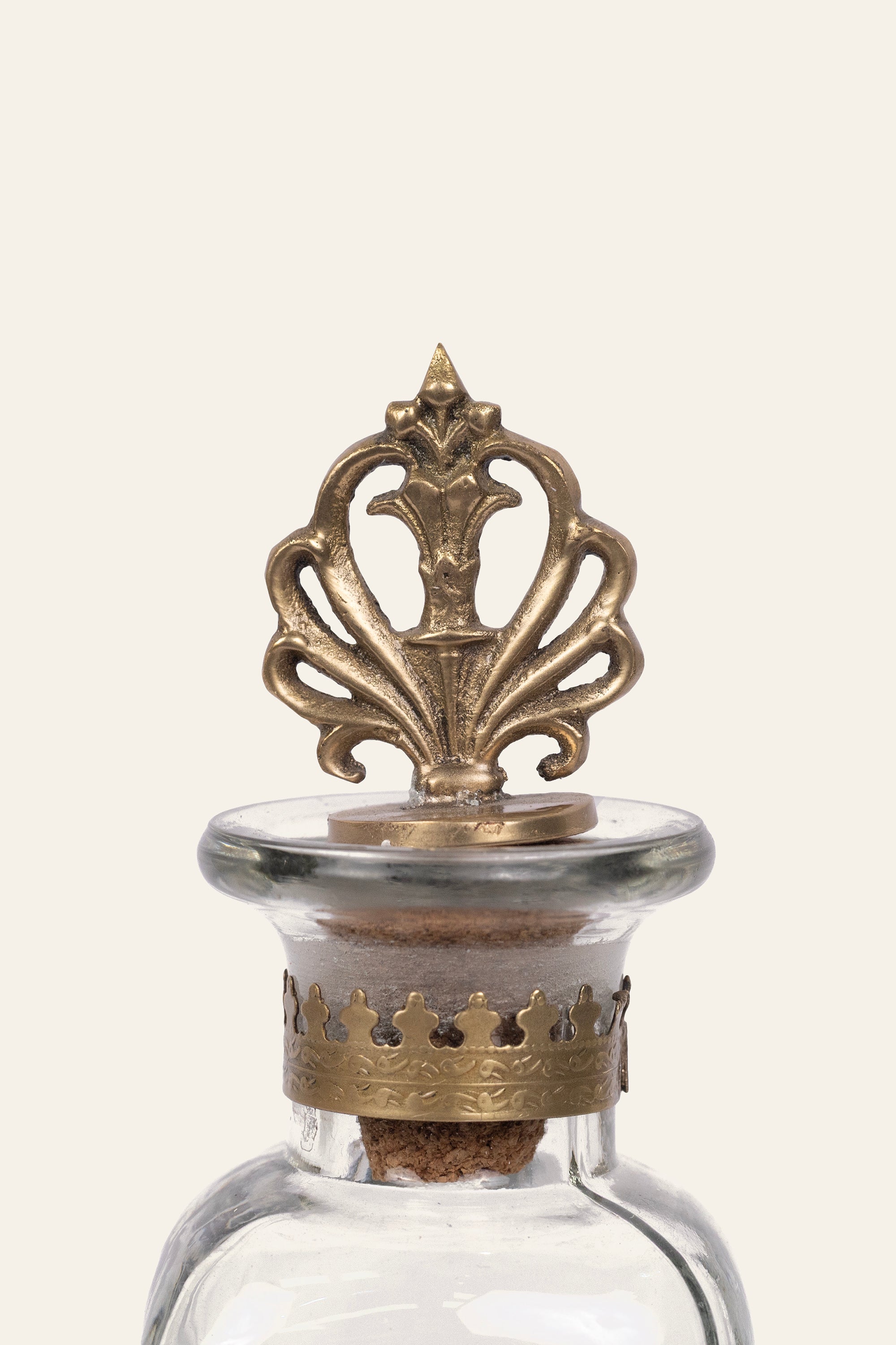 antique stopper glass bottle container