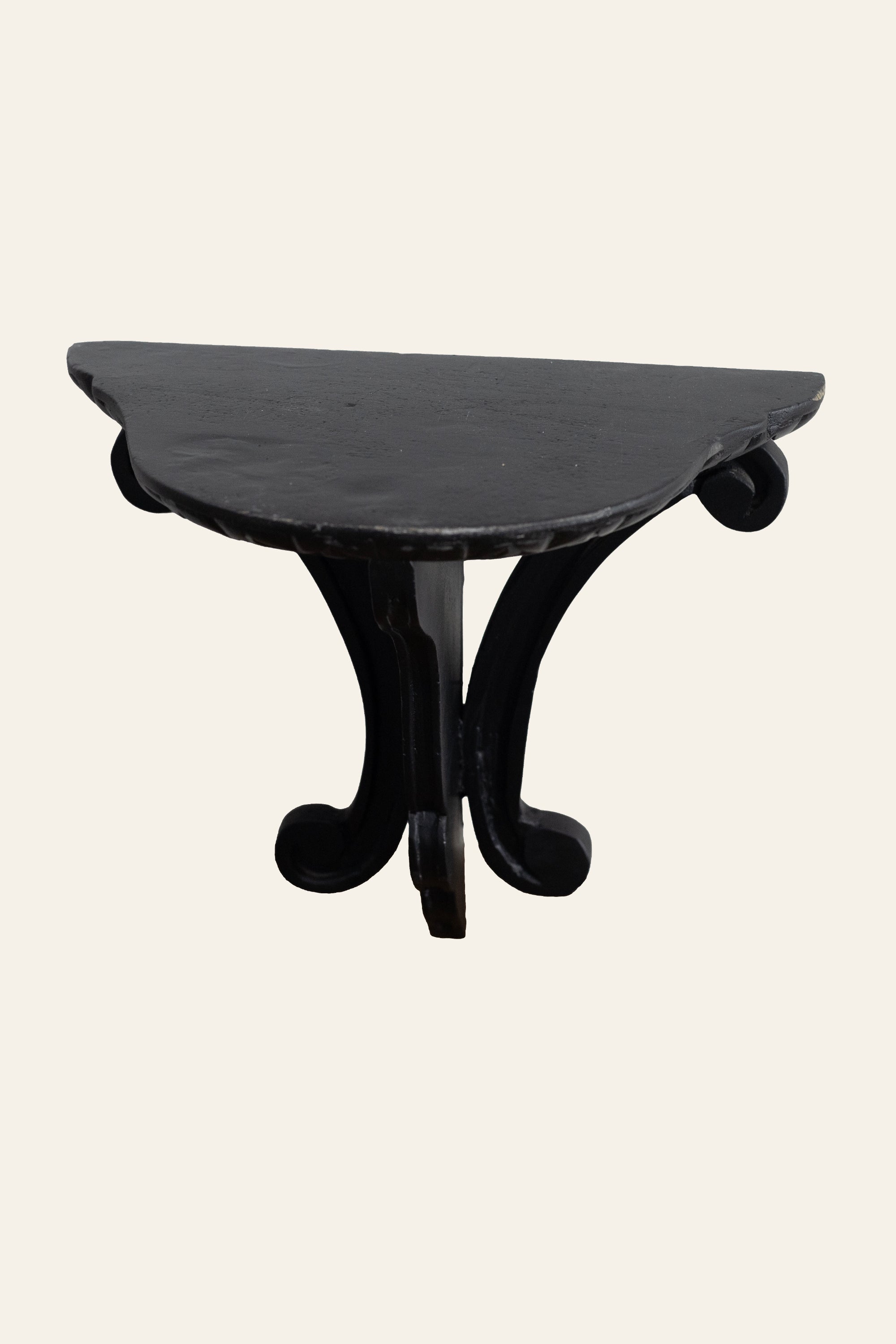 black scroll wooden corbel 