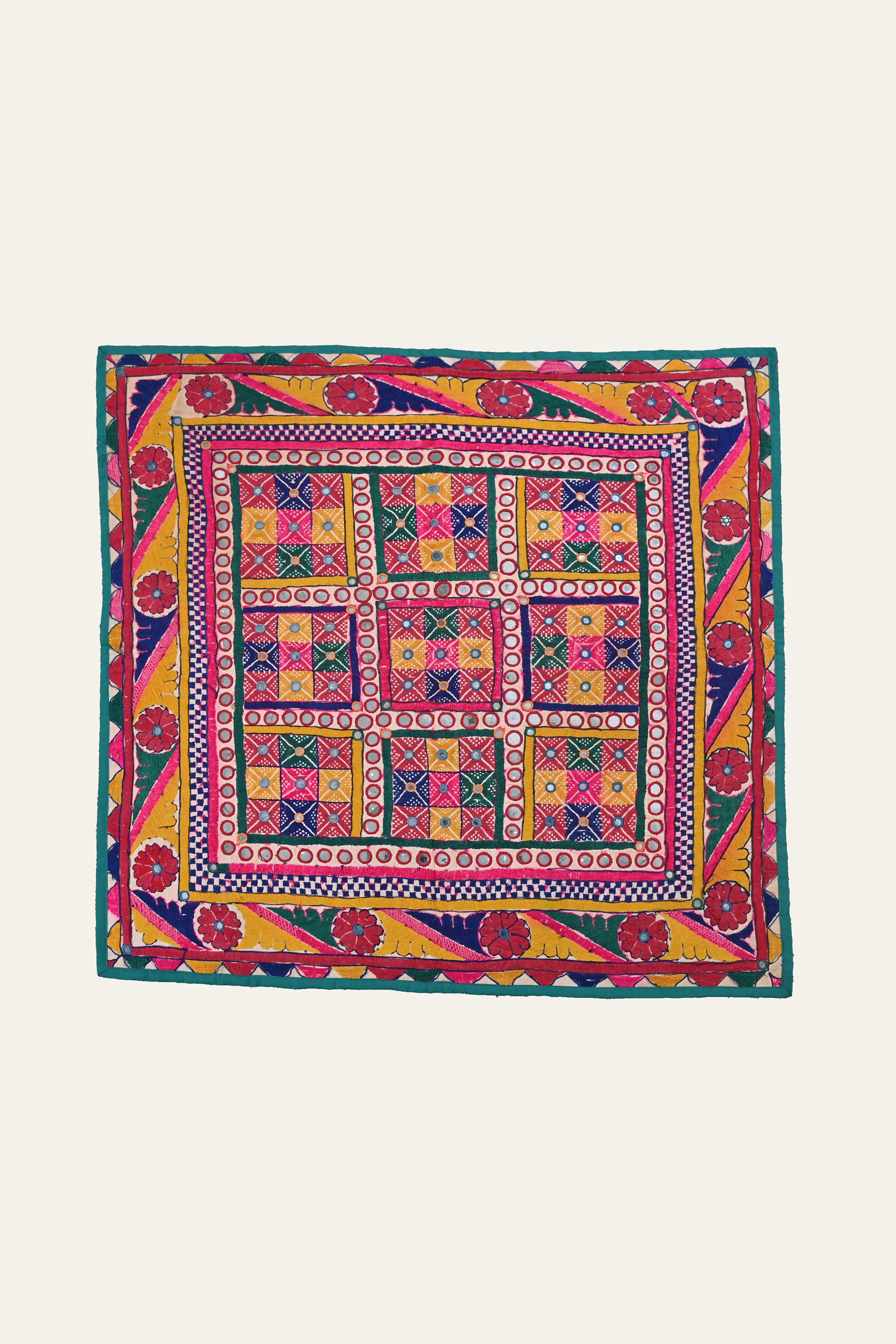 collectible Kutch textile wall decor