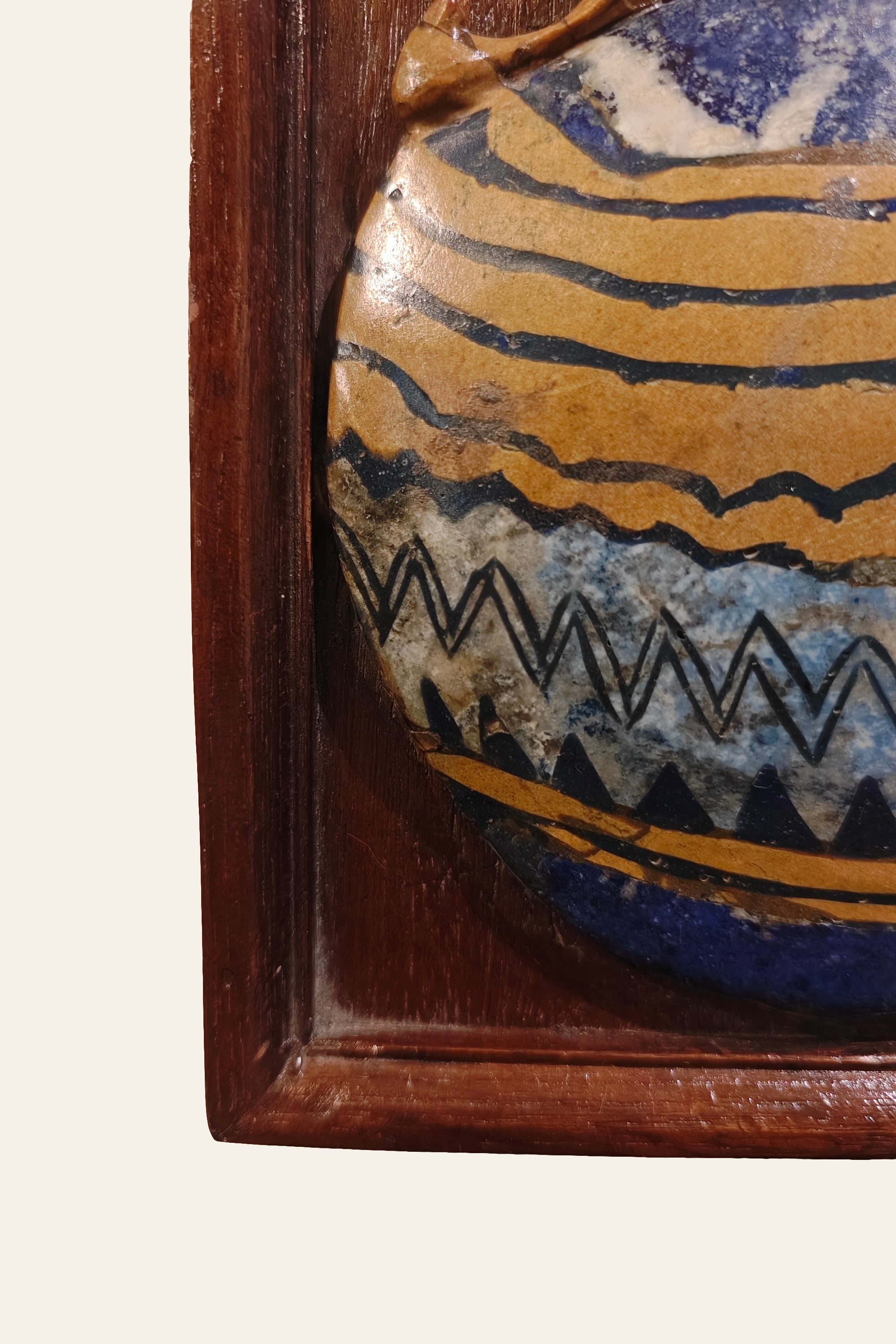 decorative stone mosaic pot wall panel