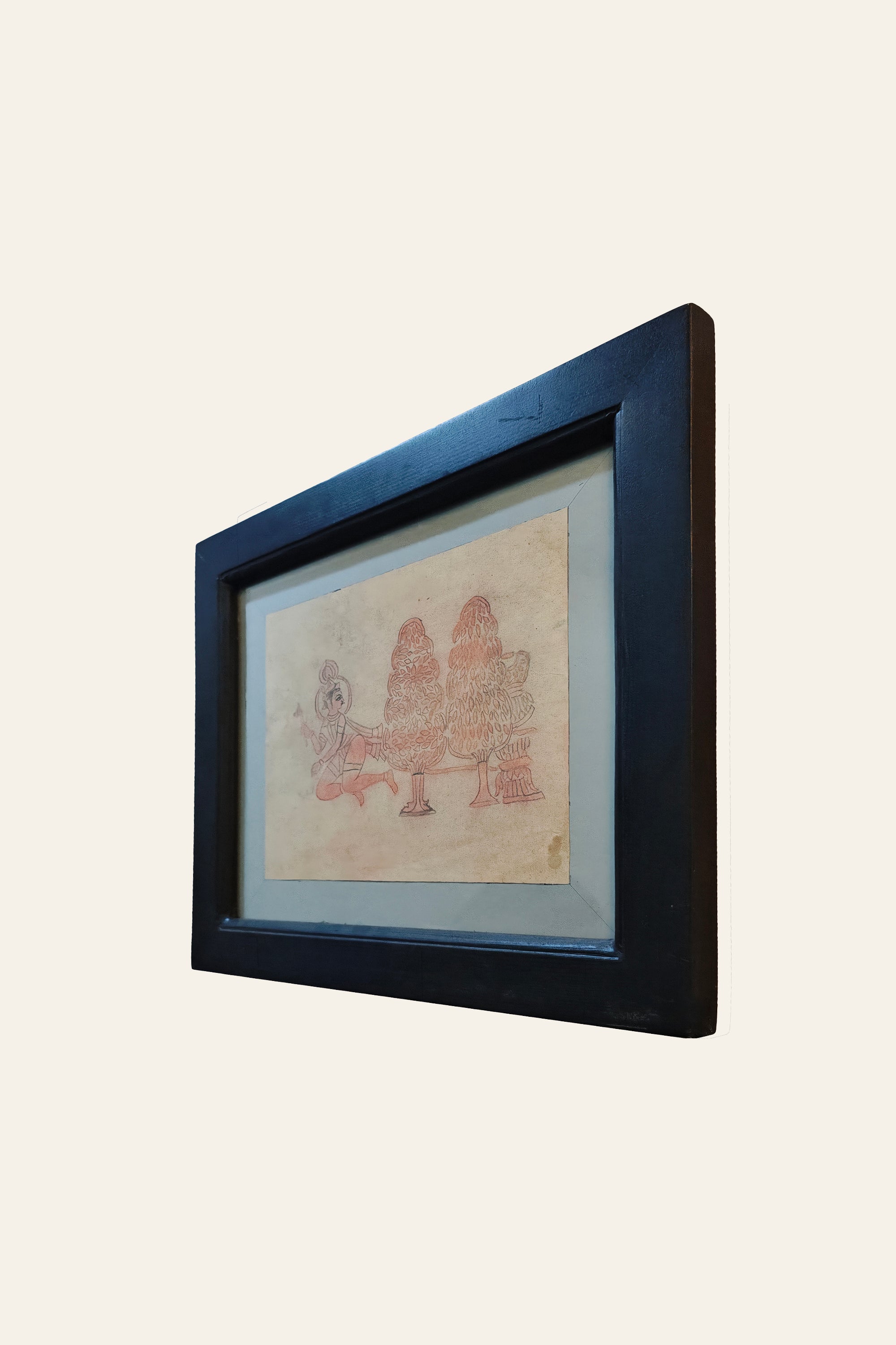 deity-inspired landscape painting