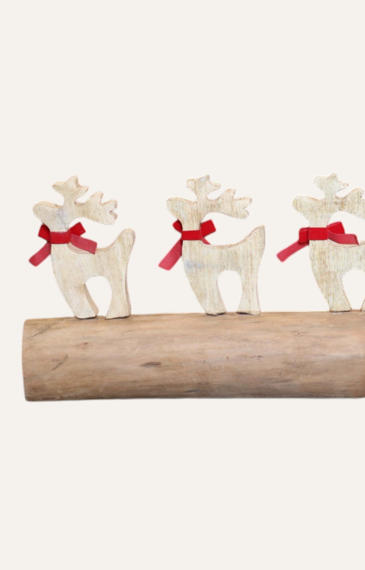 Wooden Reindeer Table Décor