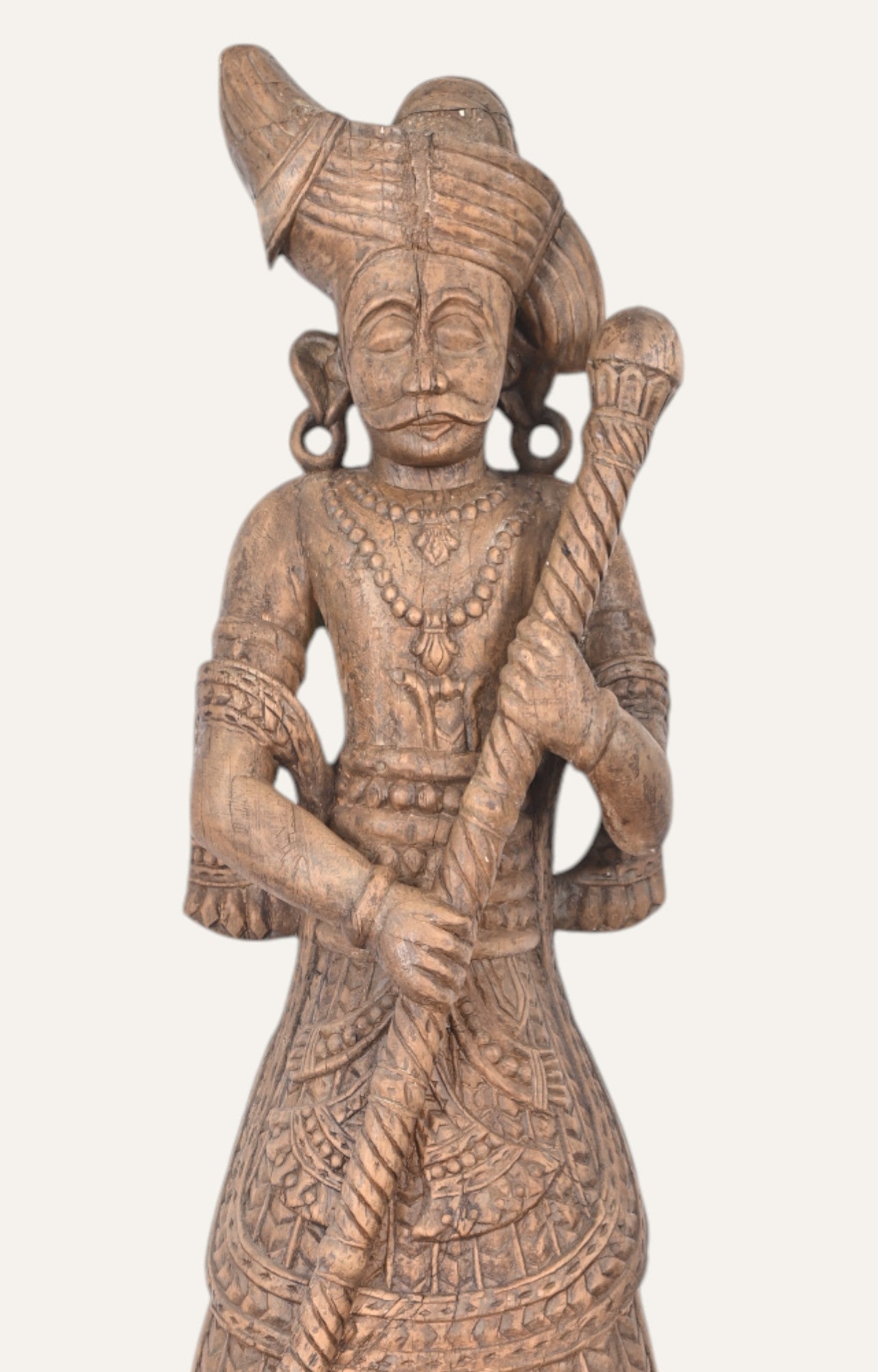 Handcrafted Virasan Sculpture